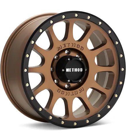 METHOD MR305 NV HD BRONZE W/BLACK LIP - Gun Hill Tire House (WTW - WHOLESALE TIRES & WHEELS)