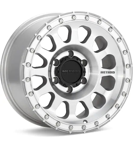 METHOD MR315 SILVER MACHINED W/CLEARCOAT - Gun Hill Tire House (WTW - WHOLESALE TIRES & WHEELS)