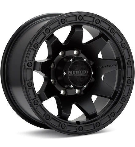 METHOD MR317 8 - LUG BLACK PAINTED - Gun Hill Tire House (WTW - WHOLESALE TIRES & WHEELS)