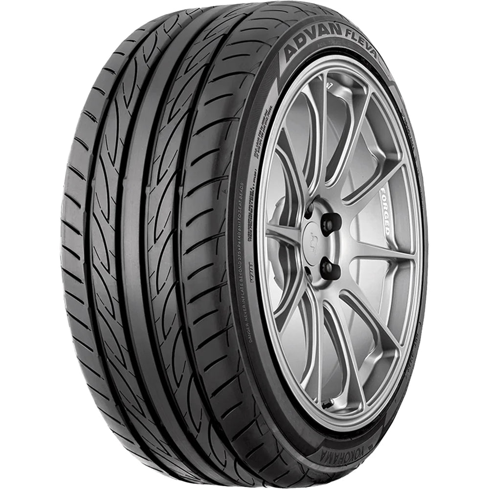 225/35R20XL Yokohama Advan Fleva 90W BW Summer Tire - Gun Hill Tire House (WTW - WHOLESALE TIRES & WHEELS)