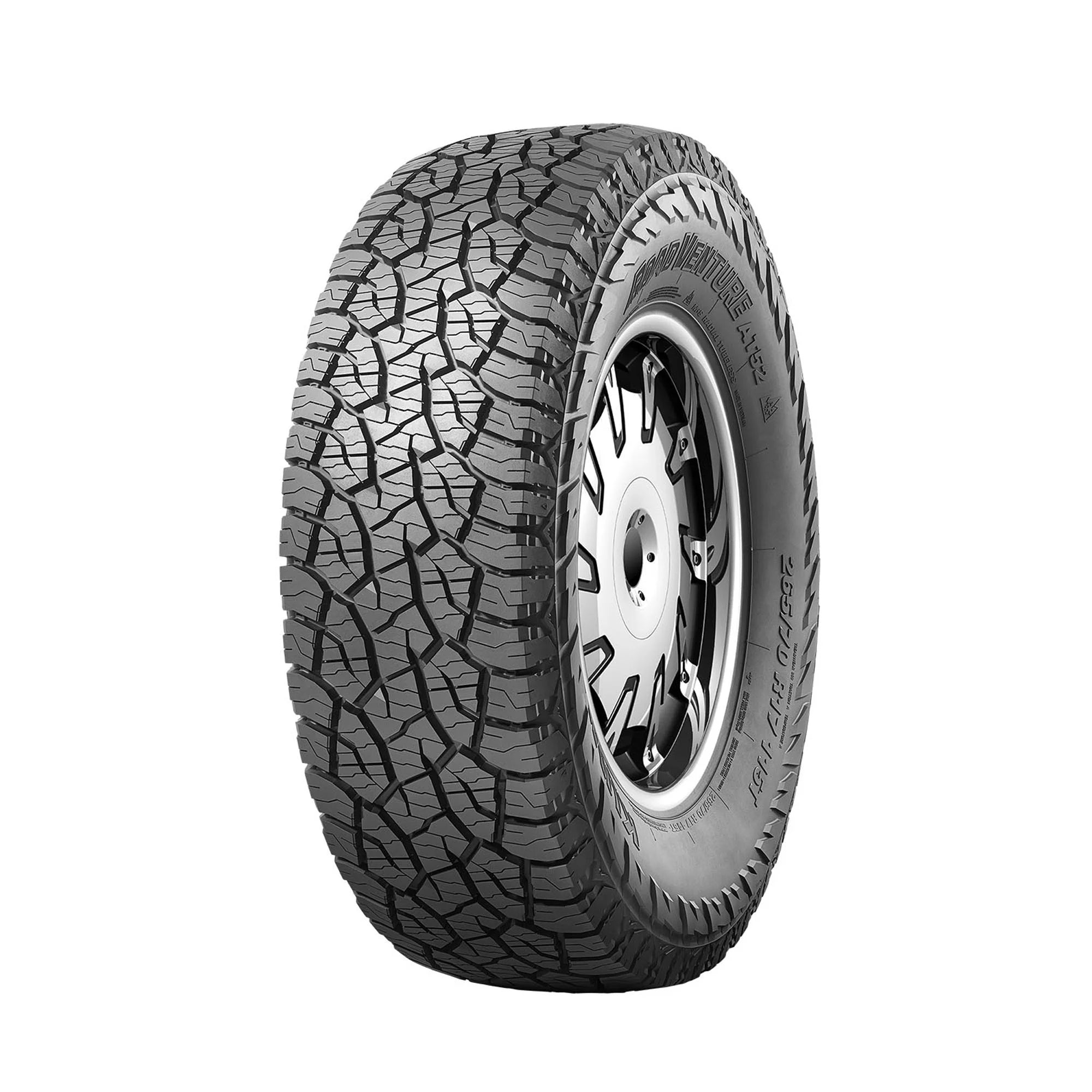 235/75R15 Kumho Road Venture AT52 All Terrain 109T XL Light Truck Tire - Gun Hill Tire House (WTW - WHOLESALE TIRES & WHEELS)
