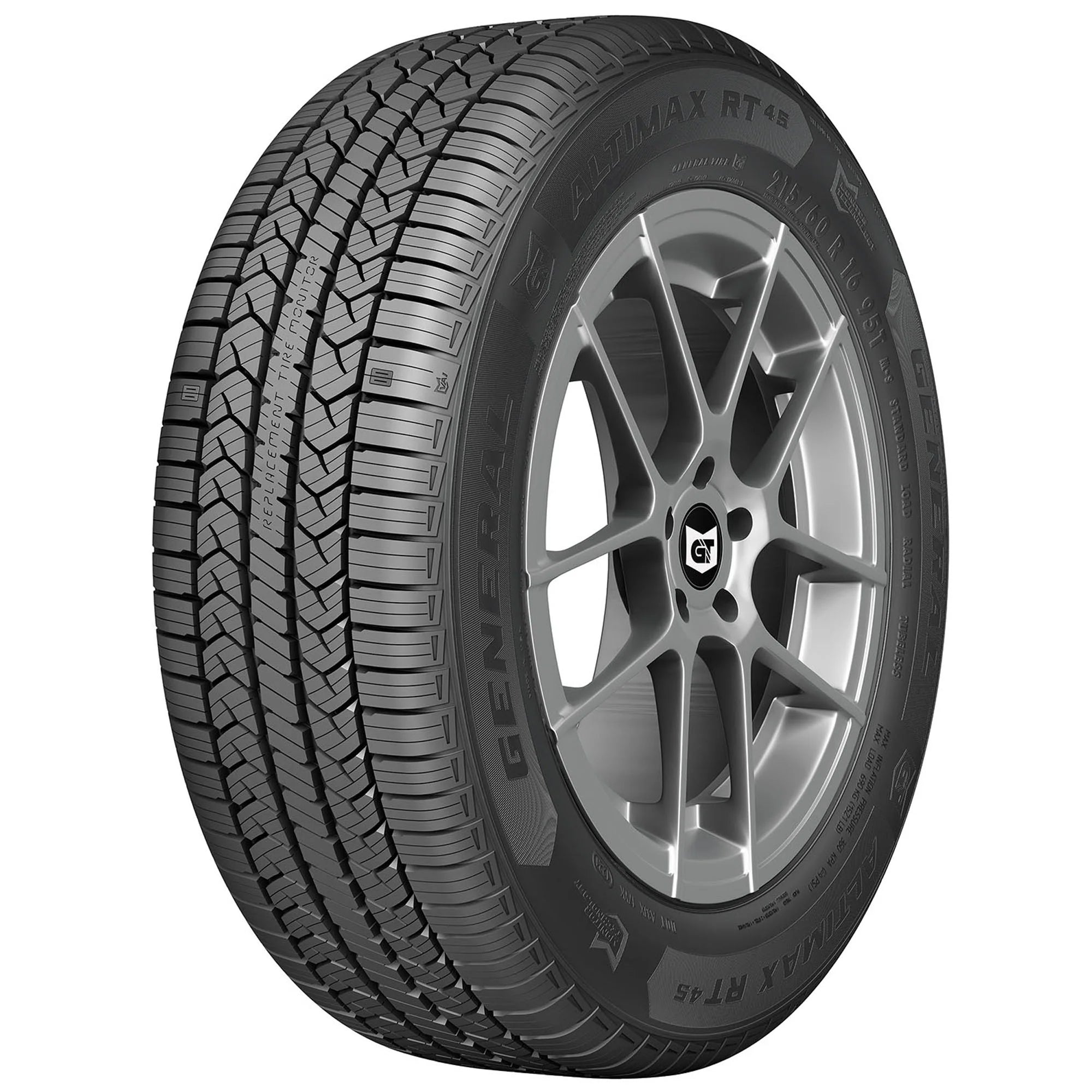245/50R20 General Altimax RT45 All Season 105V XL Passenger Tire - Gun Hill Tire House (WTW - WHOLESALE TIRES & WHEELS)