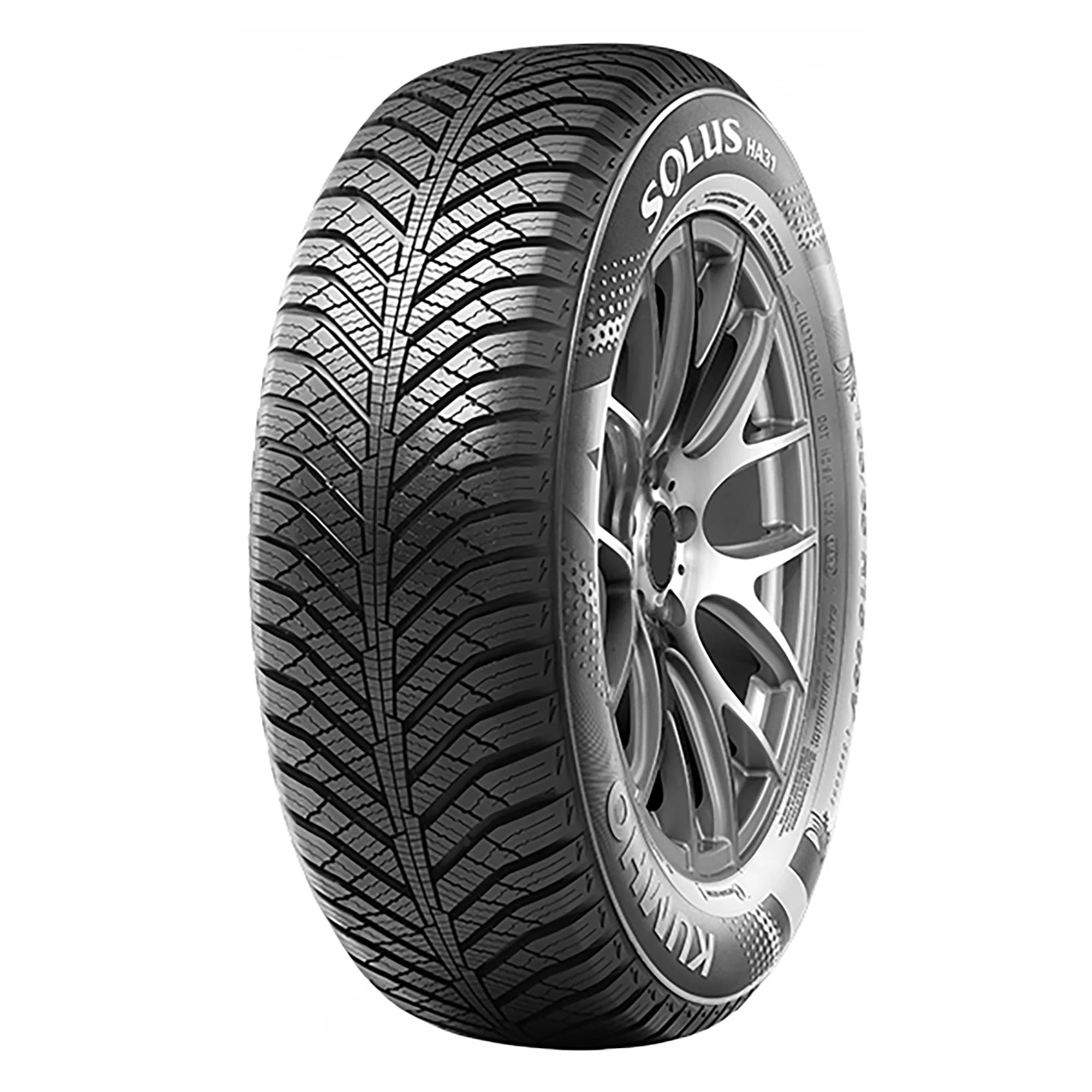 225/55R17 Kumho Solus HA31 All Weather 101V XL Passenger Tire - Gun Hill Tire House (WTW - WHOLESALE TIRES & WHEELS)