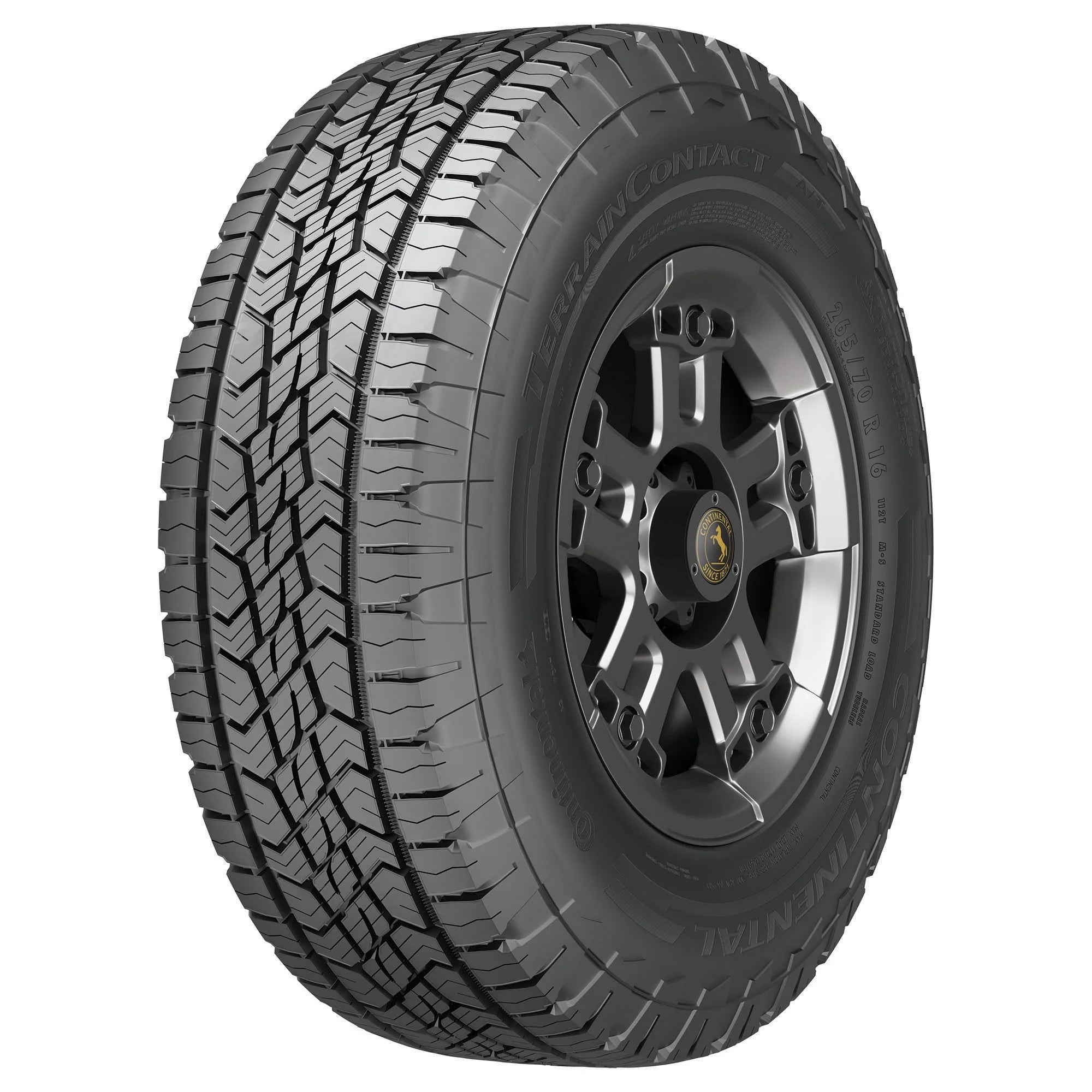 LT245/75R16 Continental Terraincontact A/T All Terrain 120/116S E Light Truck Tire - Gun Hill Tire House (WTW - WHOLESALE TIRES & WHEELS)