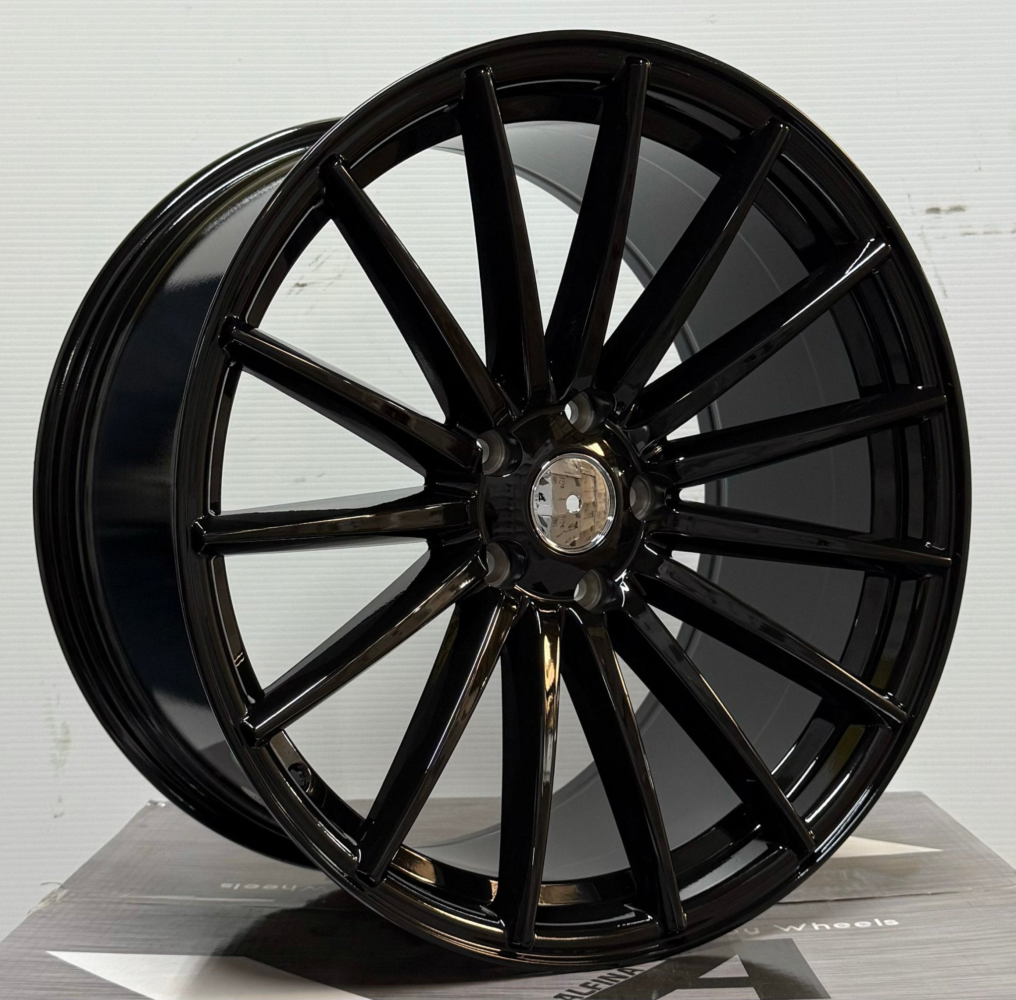 PEGASUS - 0084 Si - 02 19x8.5 5x112 / 5x114.3 GLOSS BLACK - Gun Hill Tire House (WTW - WHOLESALE TIRES & WHEELS)