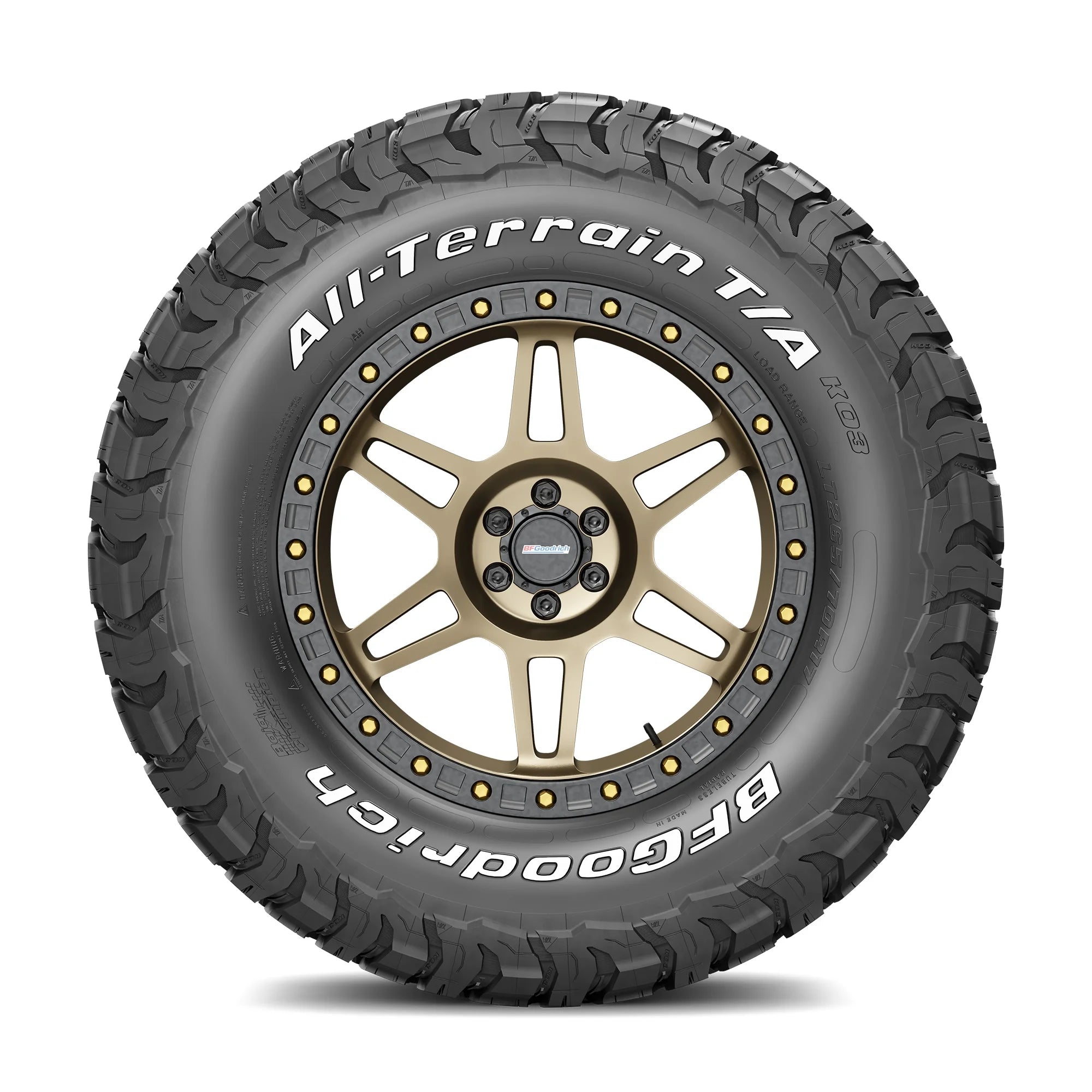 LT275/65R20/E Bfgoodrich All - Terrain T/A KO3 All - Season - Gun Hill Tire House (WTW - WHOLESALE TIRES & WHEELS)
