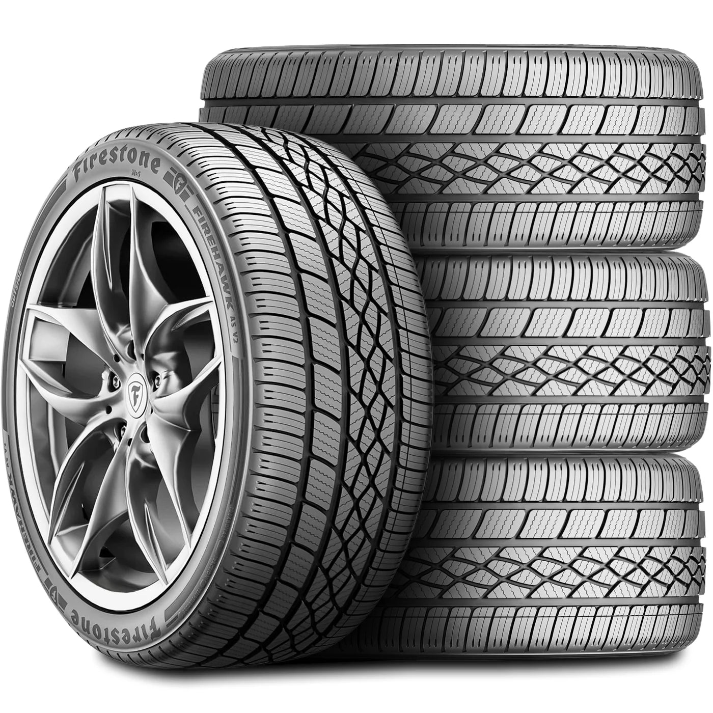 225/45R19 Firestone Firehawk A/S V2 All Season 96W XL Passenger Tire - Gun Hill Tire House (WTW - WHOLESALE TIRES & WHEELS)