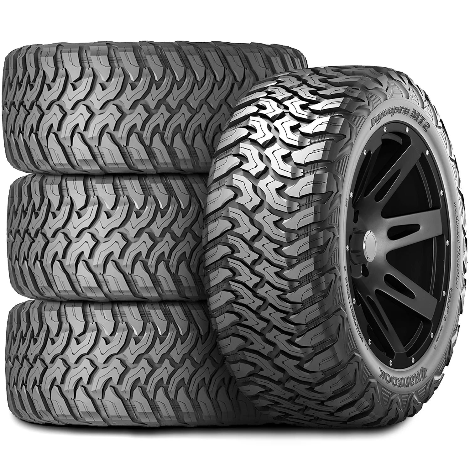 LT295/70R18 Hankook Dynapro MT2 RT05 Mud Terrain 129/126Q E Light Truck Tire - Gun Hill Tire House (WTW - WHOLESALE TIRES & WHEELS)
