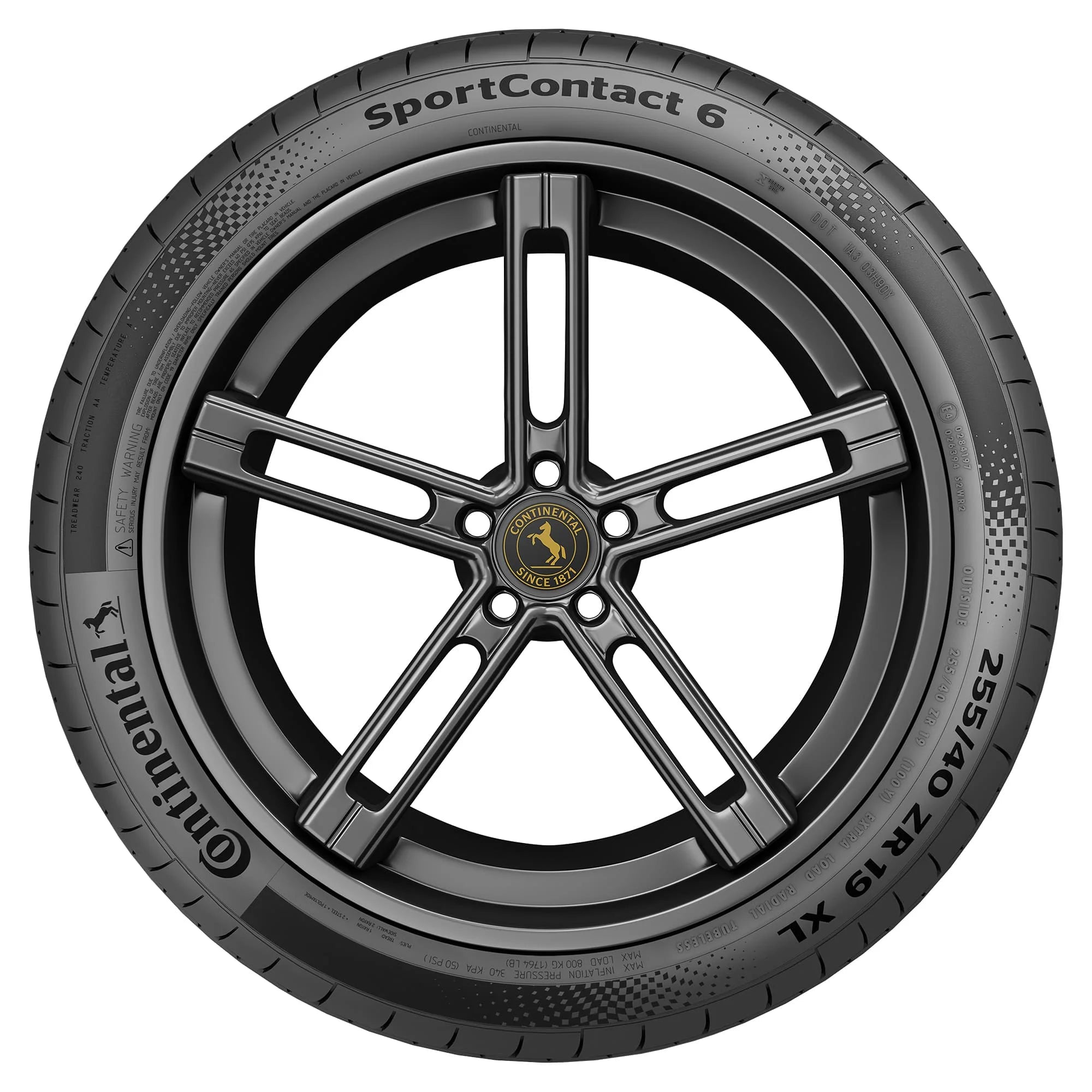 295/40ZR20 Continental Contisportcontact 6 Summer 110Y XL Passenger Tire - Gun Hill Tire House (WTW - WHOLESALE TIRES & WHEELS)