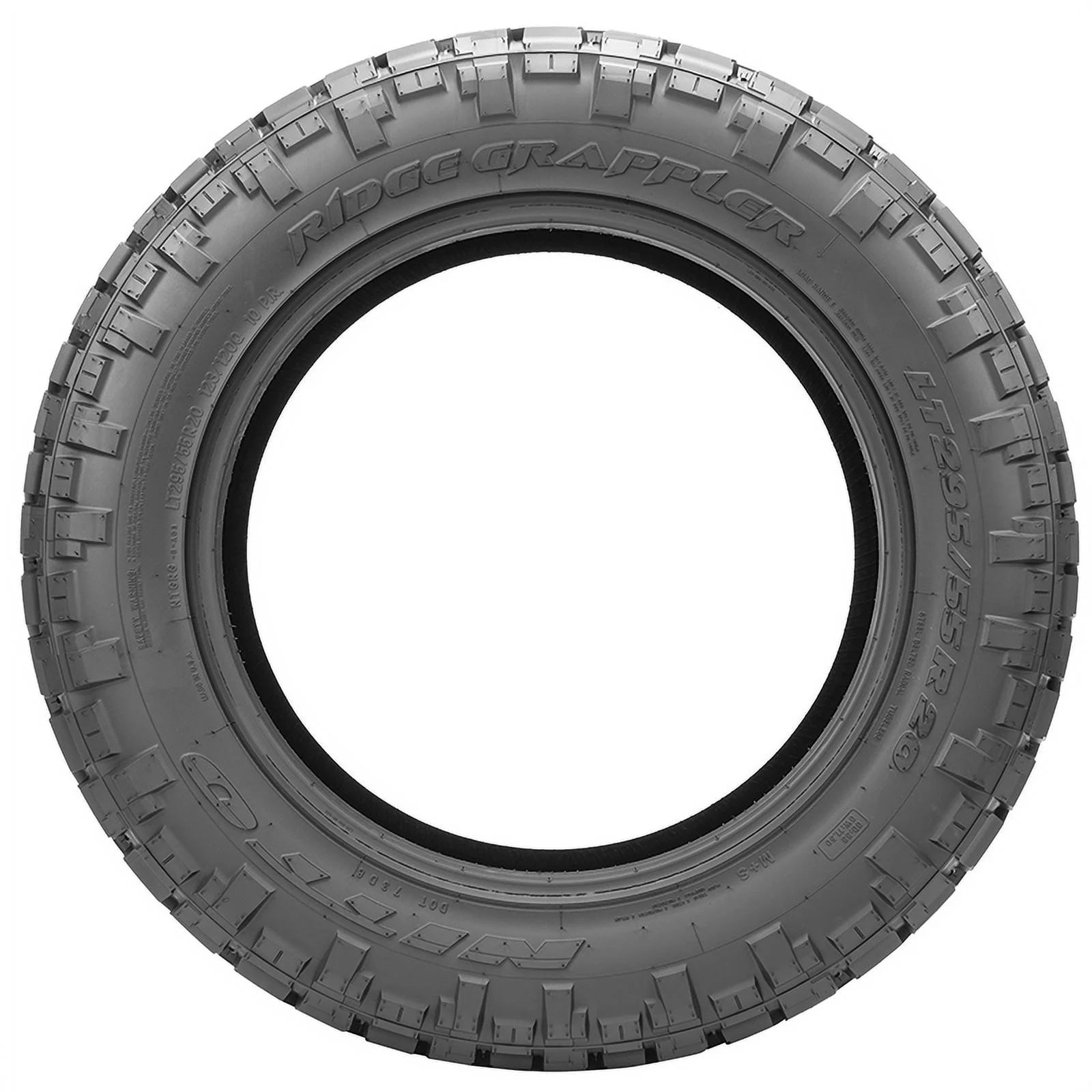 LT 295/65R20 Nitto Ridge Grappler 10 Ply 129/126Q Mud/All Terrain Hybrid Tire - Gun Hill Tire House (WTW - WHOLESALE TIRES & WHEELS)