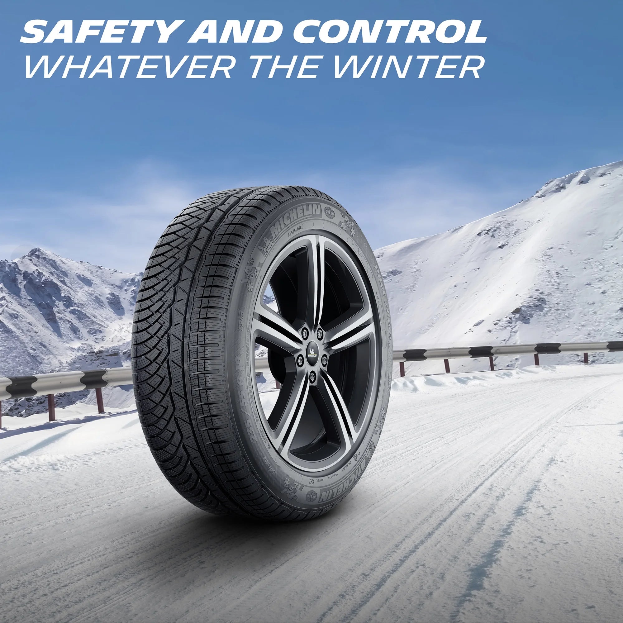 265/40R19 Michelin Pilot Alpin PA4 Winter 98V Tire - Gun Hill Tire House (WTW - WHOLESALE TIRES & WHEELS)