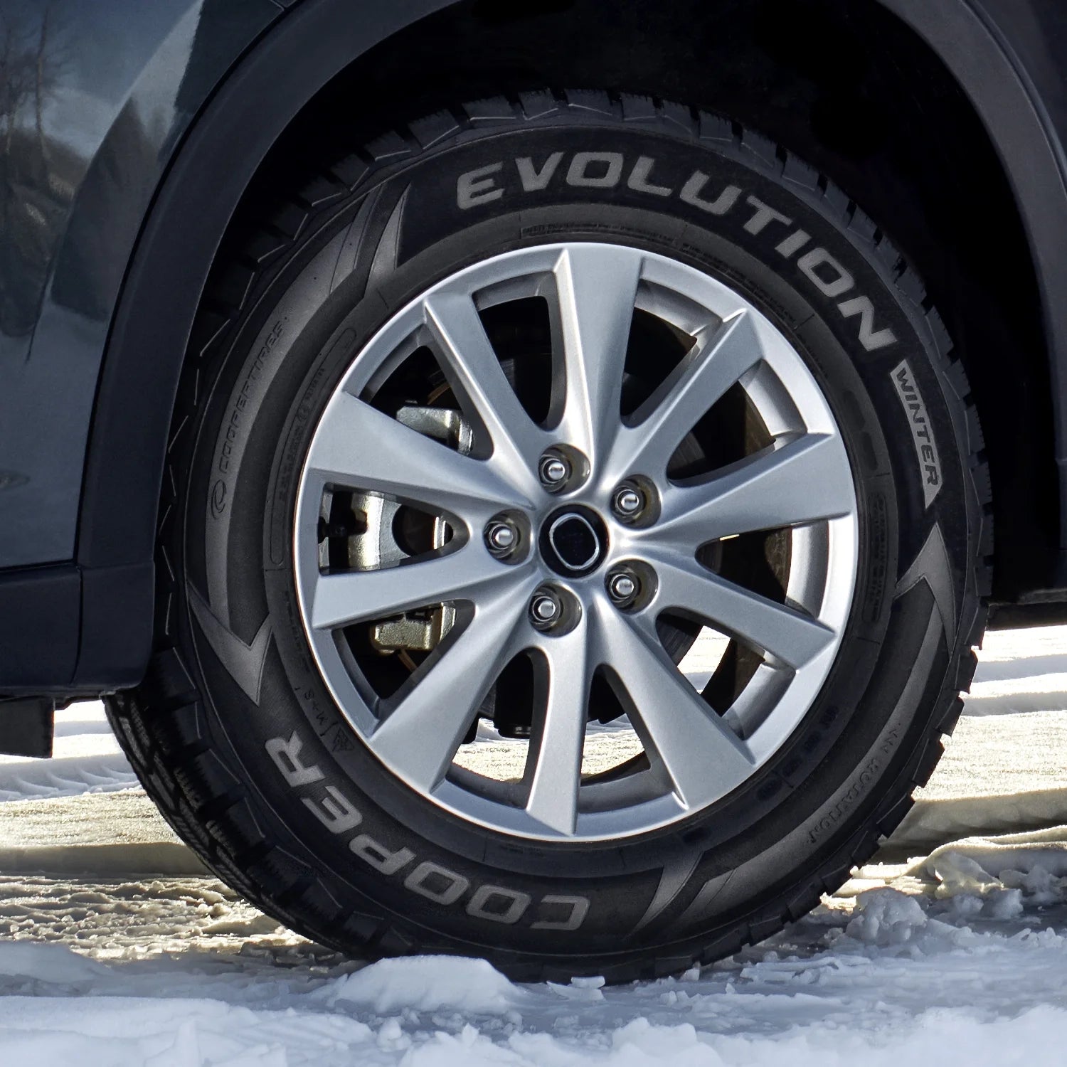 225/55R18 Cooper Evolution Winter Winter 98T Passenger Tire - Gun Hill Tire House (WTW - WHOLESALE TIRES & WHEELS)