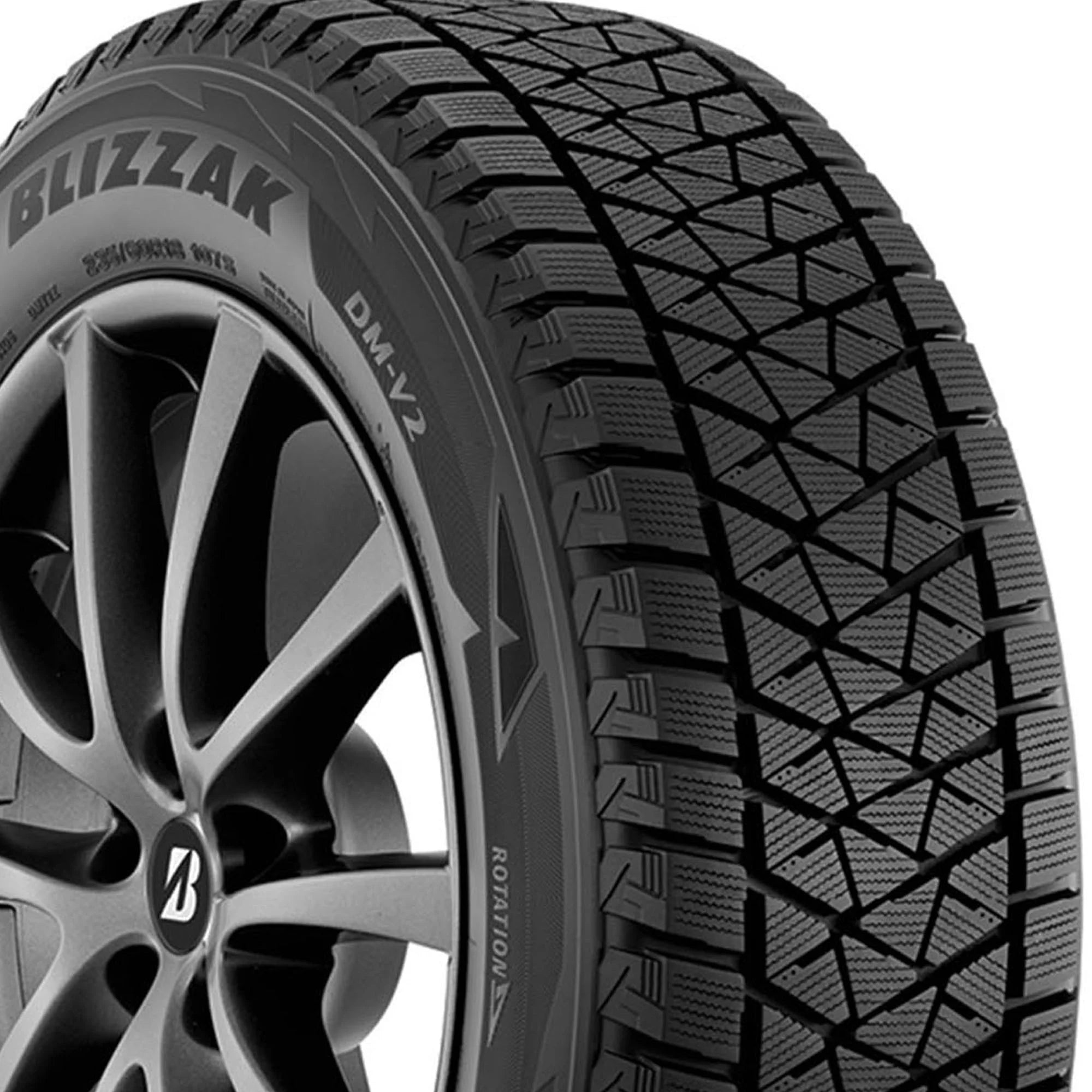 235/75R15 Bridgestone Blizzak DM - V2 Winter 109R XL Light Truck Tire - Gun Hill Tire House (WTW - WHOLESALE TIRES & WHEELS)