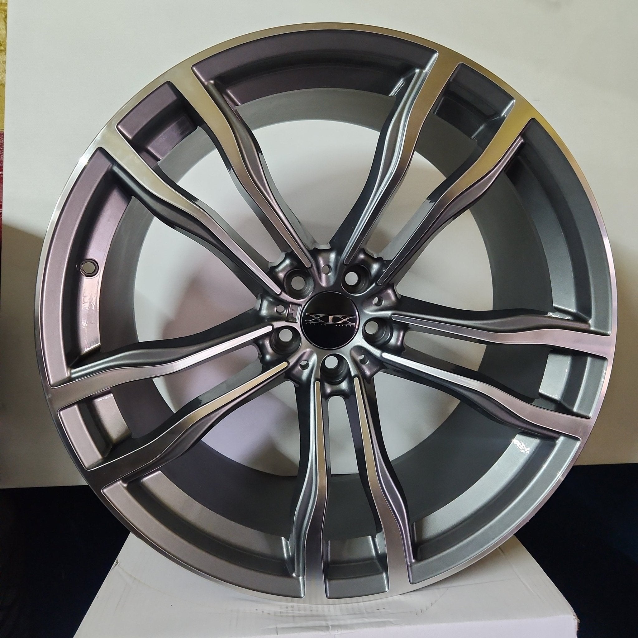 5623 WHEELS 22x11 5x112 Dark grey polished - Gun Hill Tire House (WTW - WHOLESALE TIRES & WHEELS)