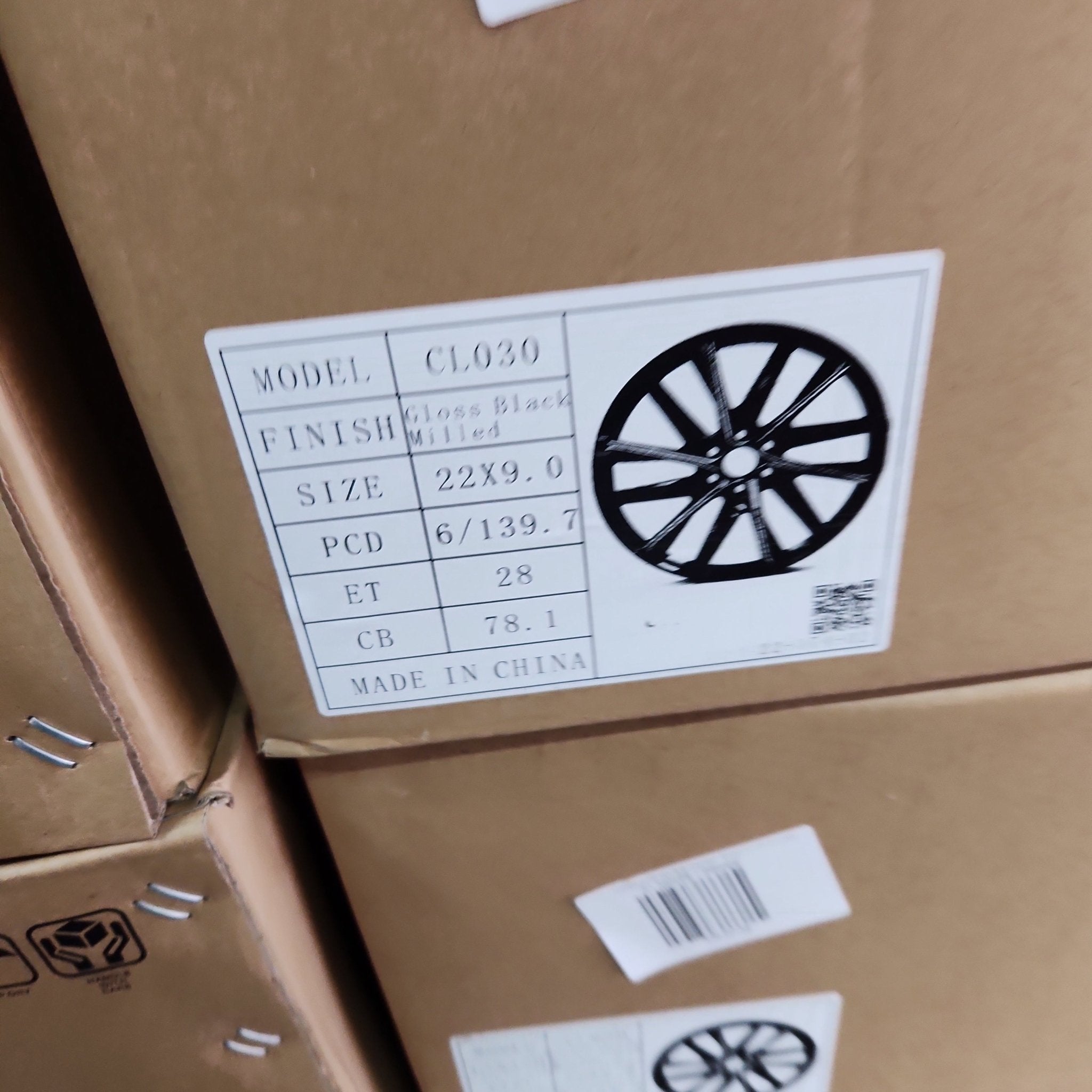 21 TAHOE HIGH COUNTRY RE 22Z9.0 6X139.7 PIANO BLACK MACHINE MILLED - Gun Hill Tire House (WTW - WHOLESALE TIRES & WHEELS)