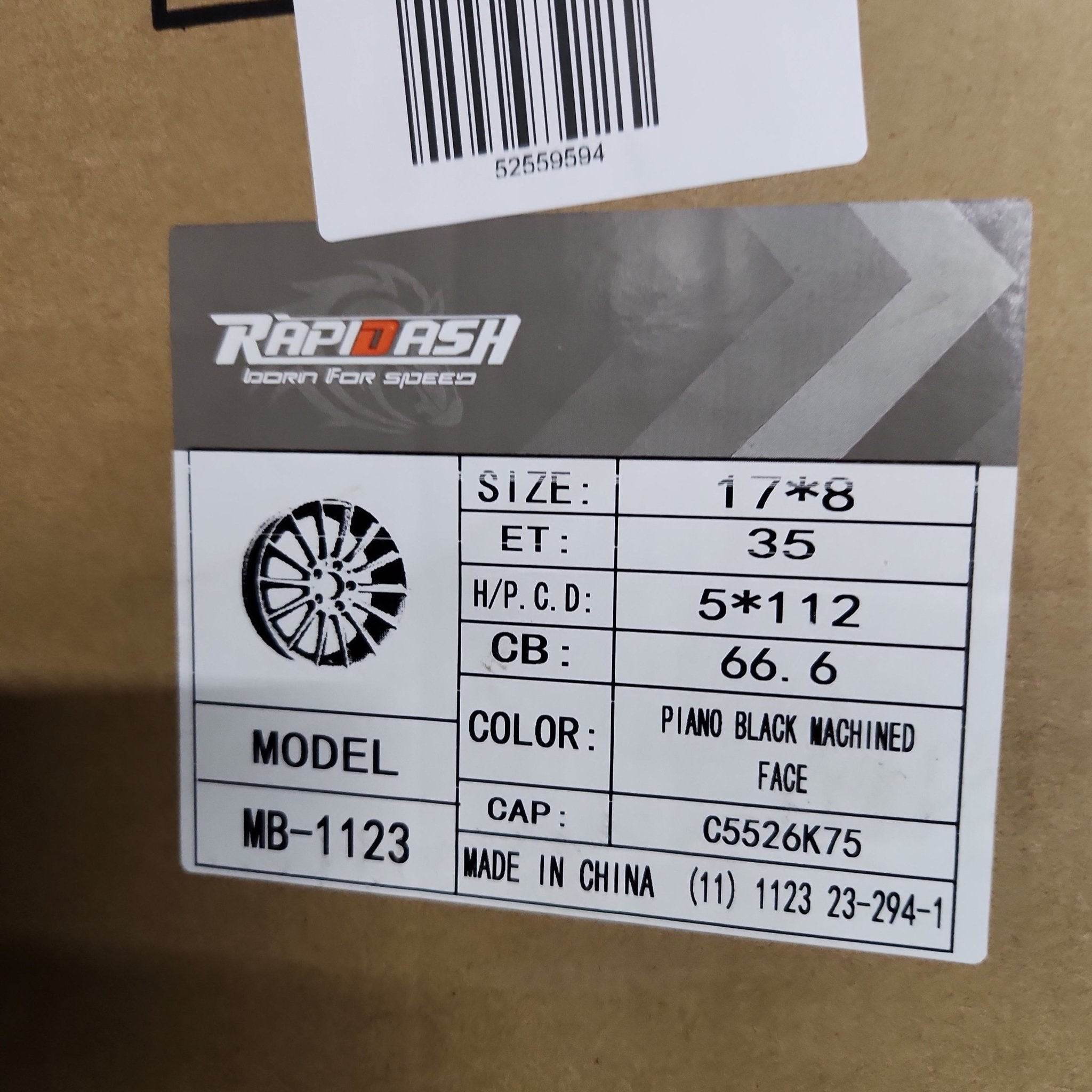 OE 1711 W813 17X8.0 5X112 PIANO BLACK MACHINED FACE - Gun Hill Tire House (WTW - WHOLESALE TIRES & WHEELS)