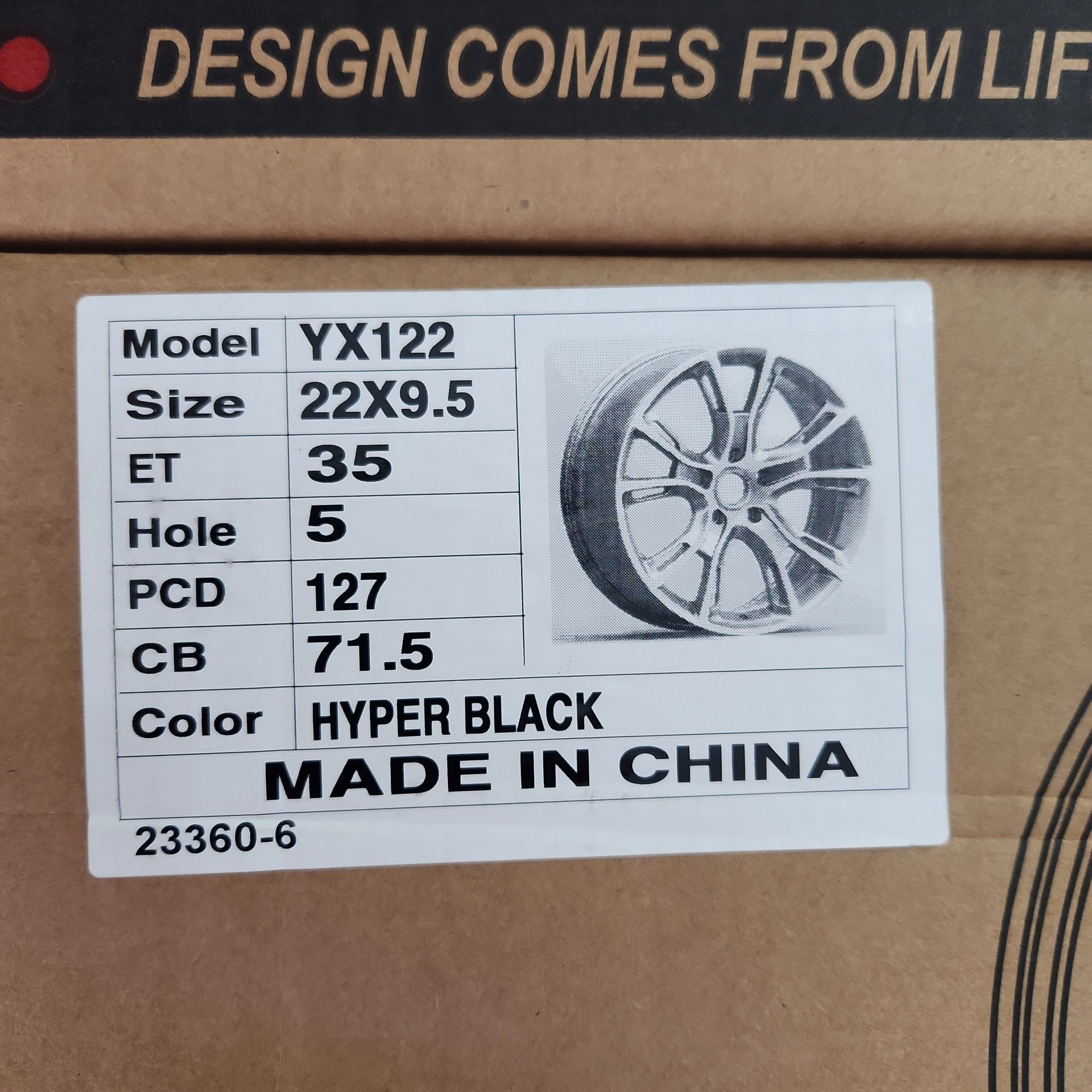 OE SPYDER MONKEY 22x9.5 5x127 HYPER BLACK - Gun Hill Tire House (WTW - WHOLESALE TIRES & WHEELS)