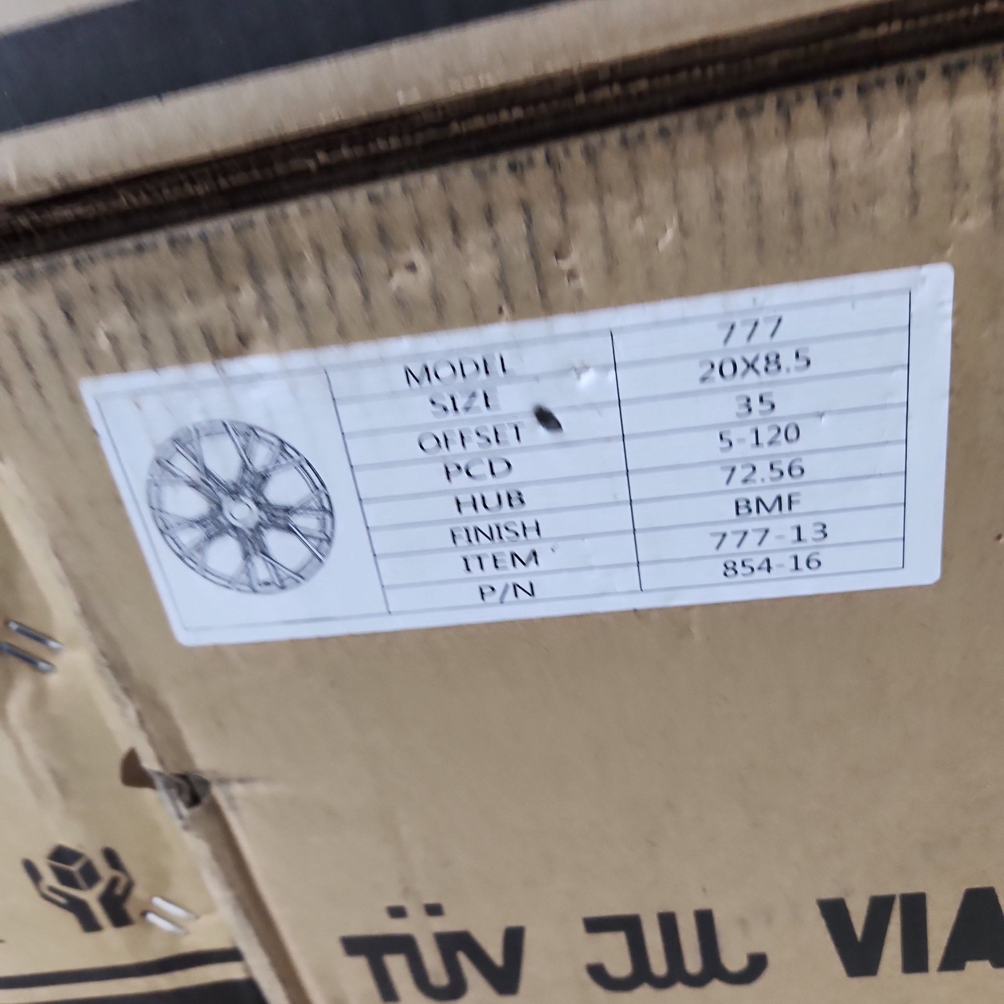 777 WHEELS 20X8.5 5X120 BLACK MACHINED FACE - Gun Hill Tire House (WTW - WHOLESALE TIRES & WHEELS)