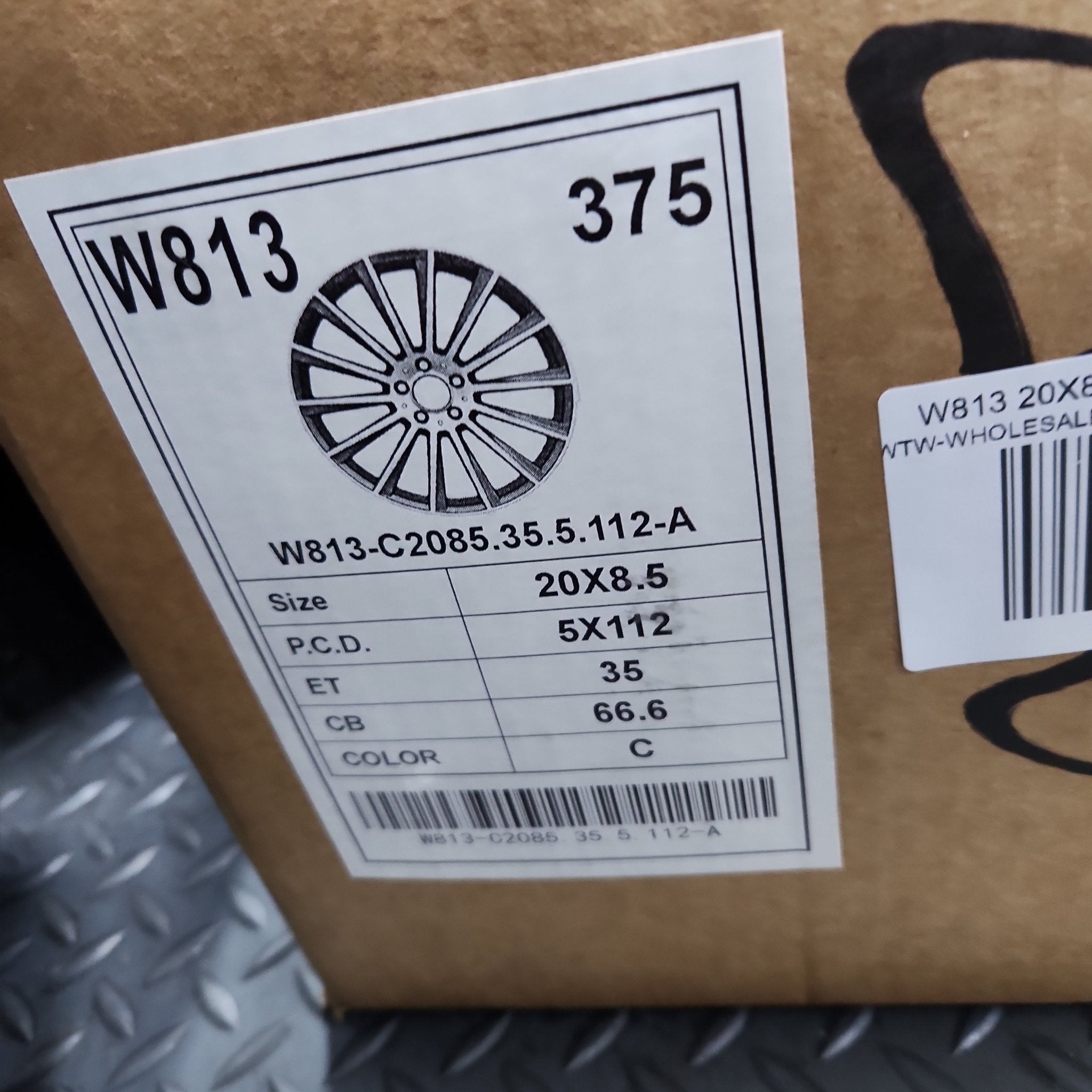 W813 20X8.5 5X112 CHROME - Gun Hill Tire House (WTW - WHOLESALE TIRES & WHEELS)