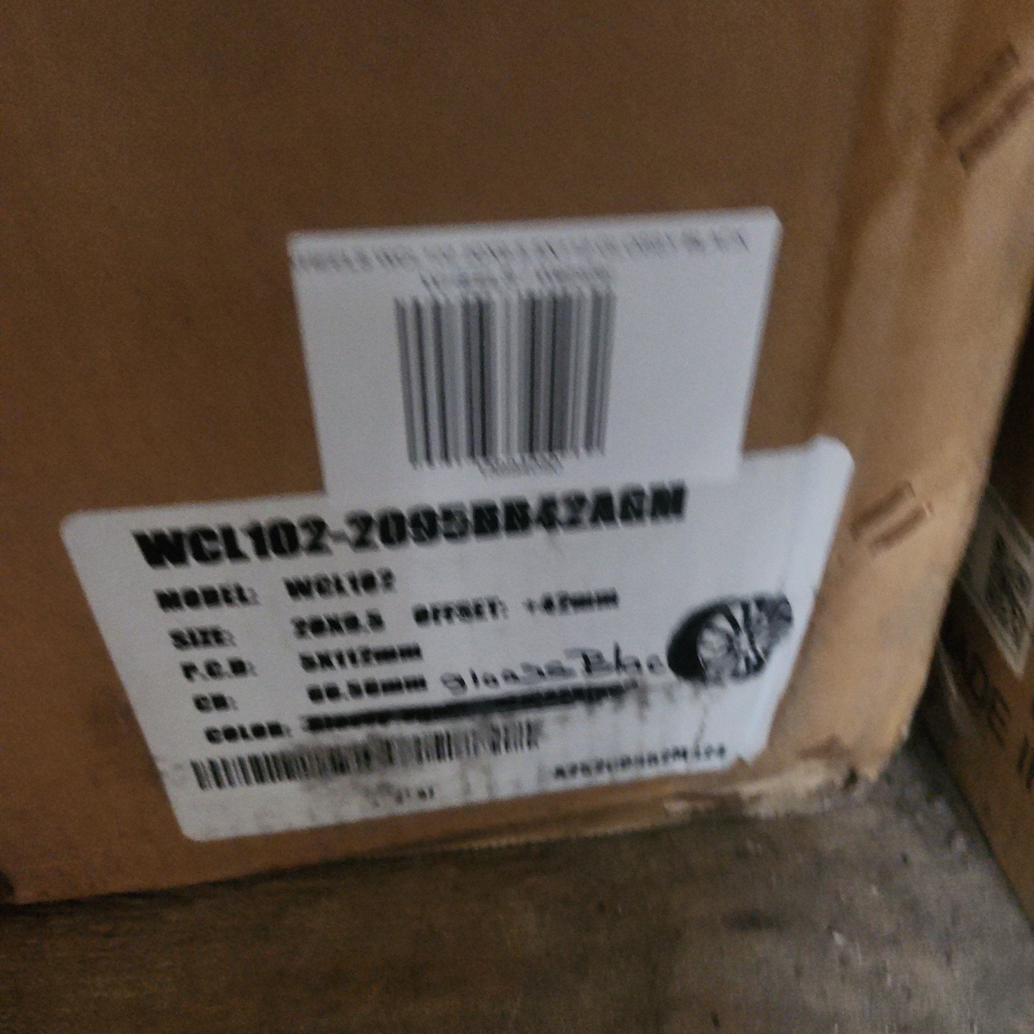 WCL102 WHEELS 20X9.5 5X112 GLOSSY BLACK - Gun Hill Tire House (WTW - WHOLESALE TIRES & WHEELS)