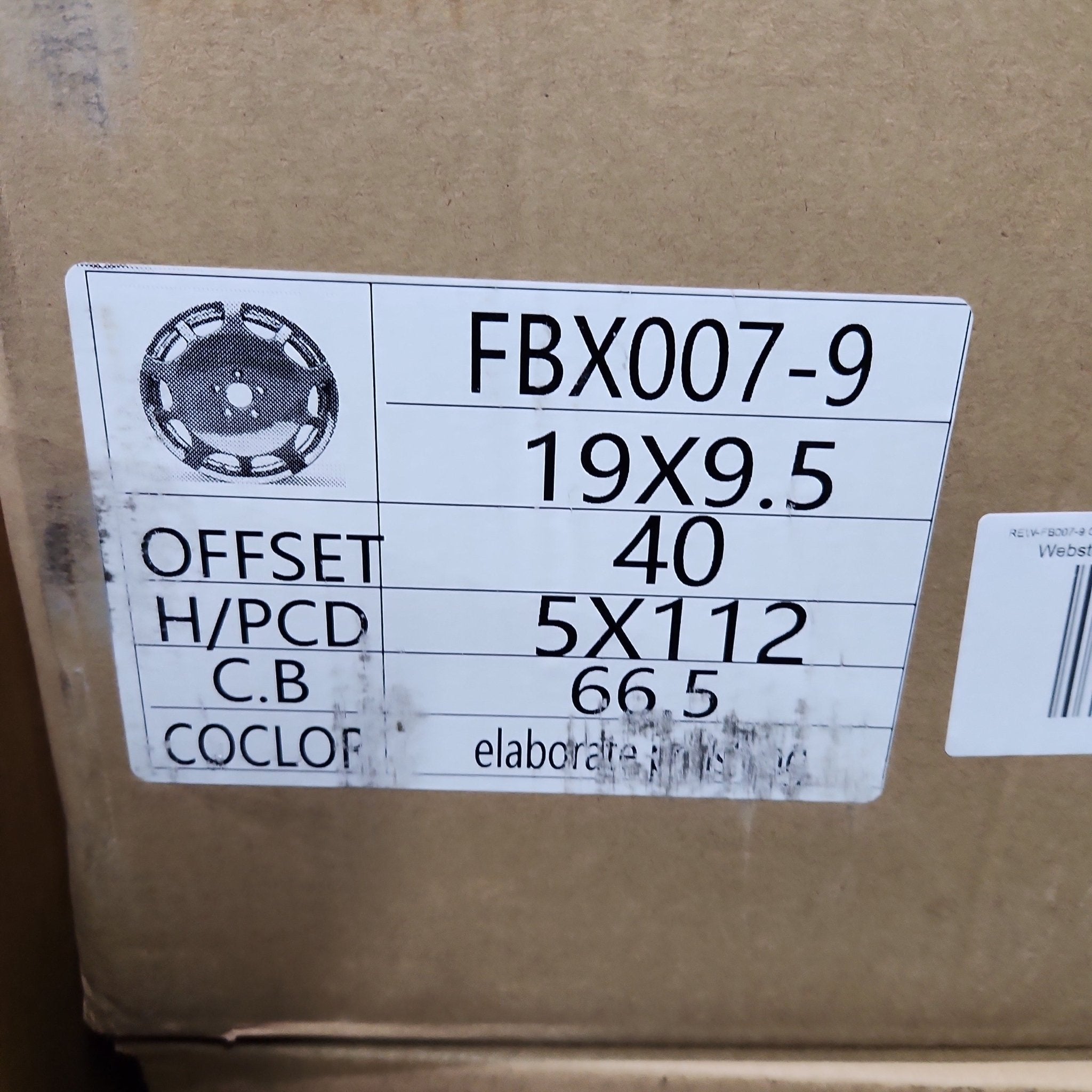 REW - FB007 - 9 OE - BIG 19x9.5 5x112 ULTRA HIGH POLISHED FACE - Gun Hill Tire House (WTW - WHOLESALE TIRES & WHEELS)