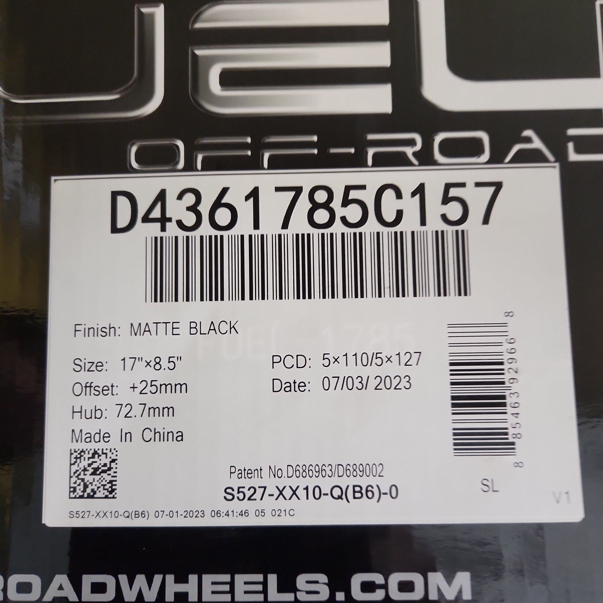 D436 MAVERICK 17x8.5 5x110 5x127 MATTE BLACK - Gun Hill Tire House (WTW - WHOLESALE TIRES & WHEELS)
