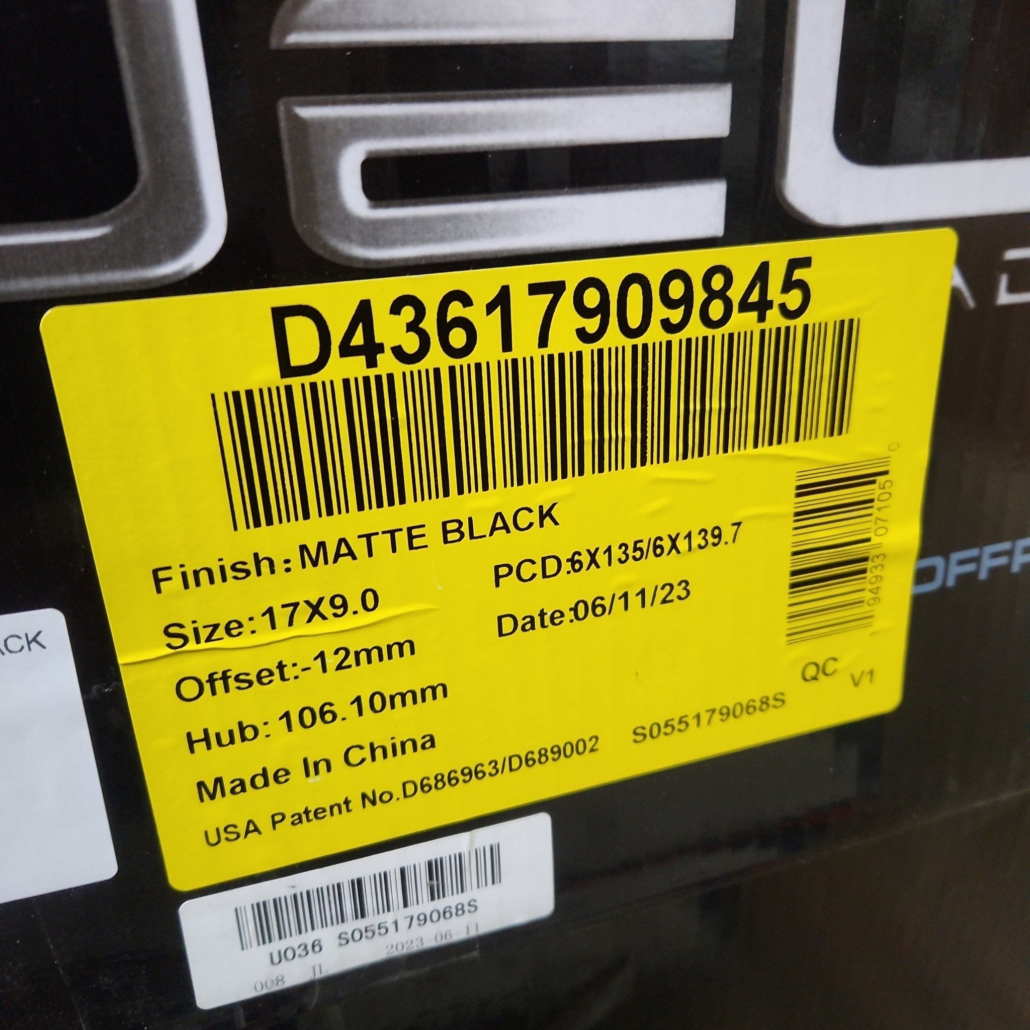 D436 MAVERICK 17x9 6x135 6x139.7 MATTE BLACK - Gun Hill Tire House (WTW - WHOLESALE TIRES & WHEELS)