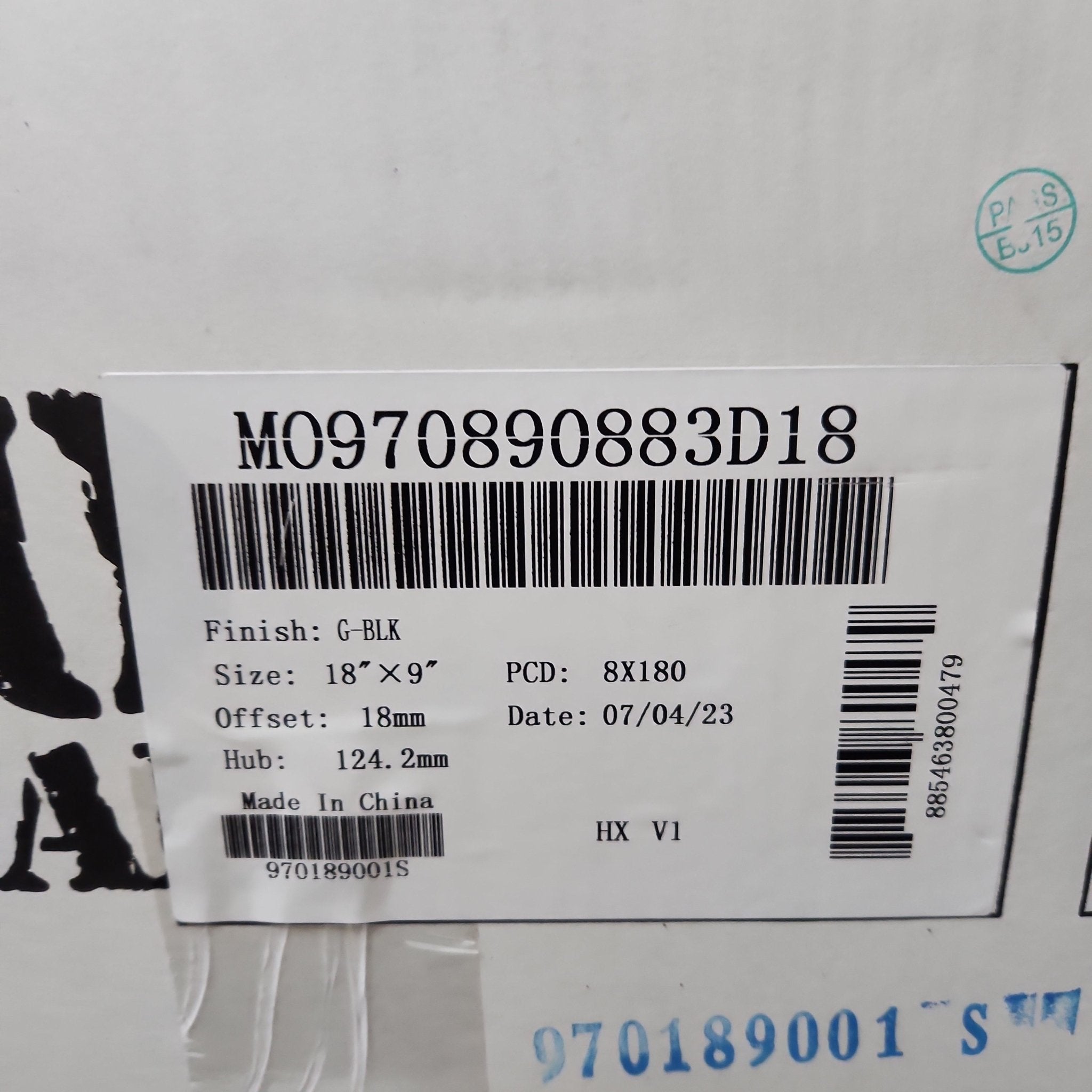 MO970 FUEL 18x9 8x180 GLOSS BLACK - Gun Hill Tire House (WTW - WHOLESALE TIRES & WHEELS)