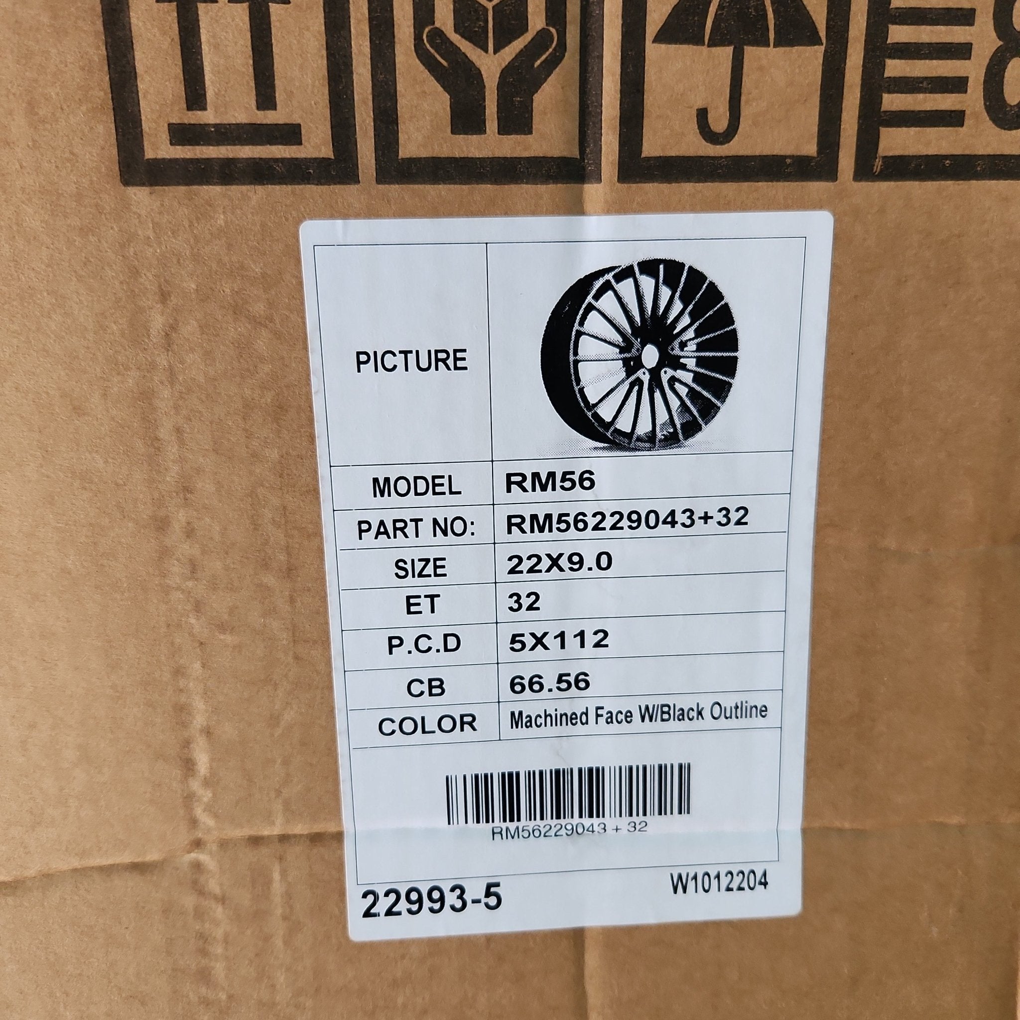 OE - 0235 22x9.0 5x112 GLOSS BLACK MACHINED FACE - Gun Hill Tire House (WTW - WHOLESALE TIRES & WHEELS)