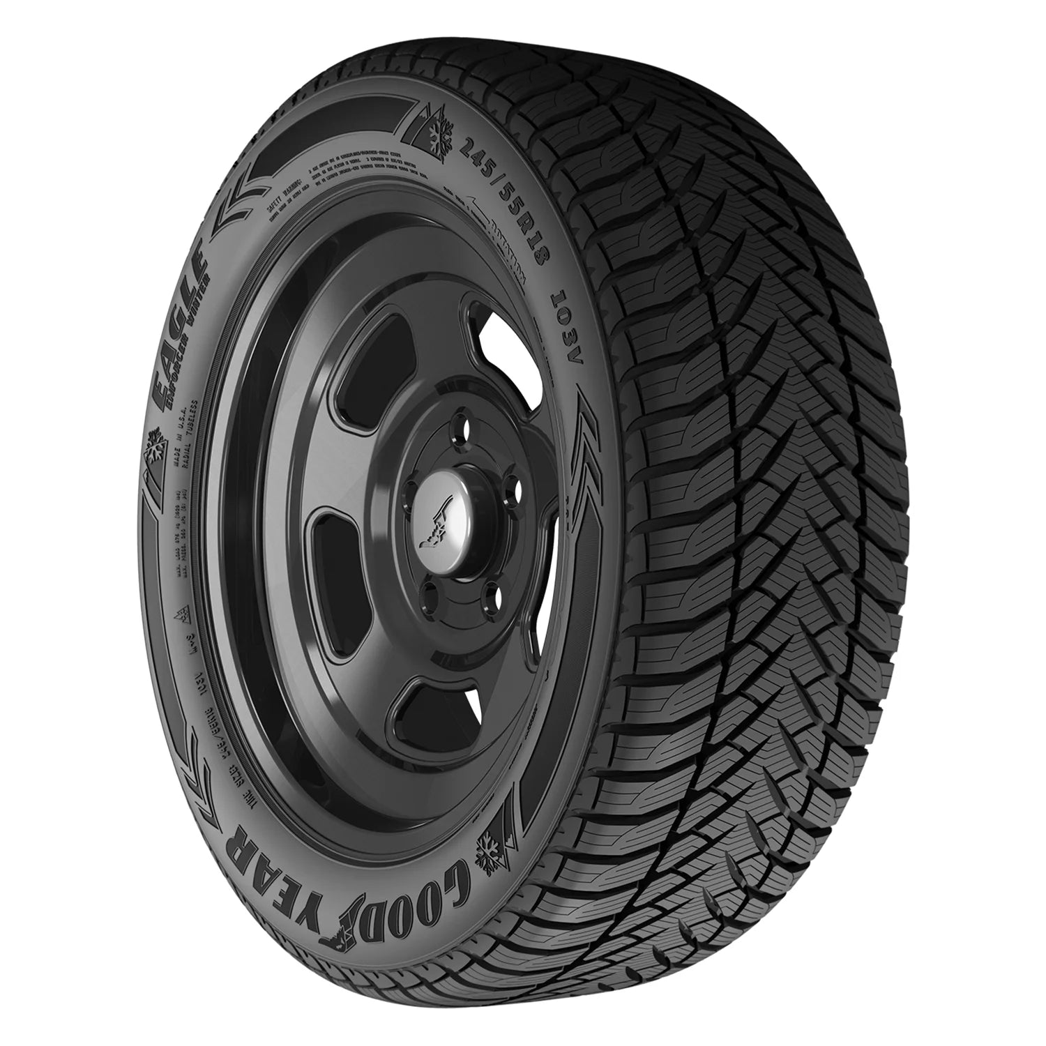 245/55R18 Goodyear Eagle Enforcer Winter Winter 103V Passenger Tire - Gun Hill Tire House (WTW - WHOLESALE TIRES & WHEELS)