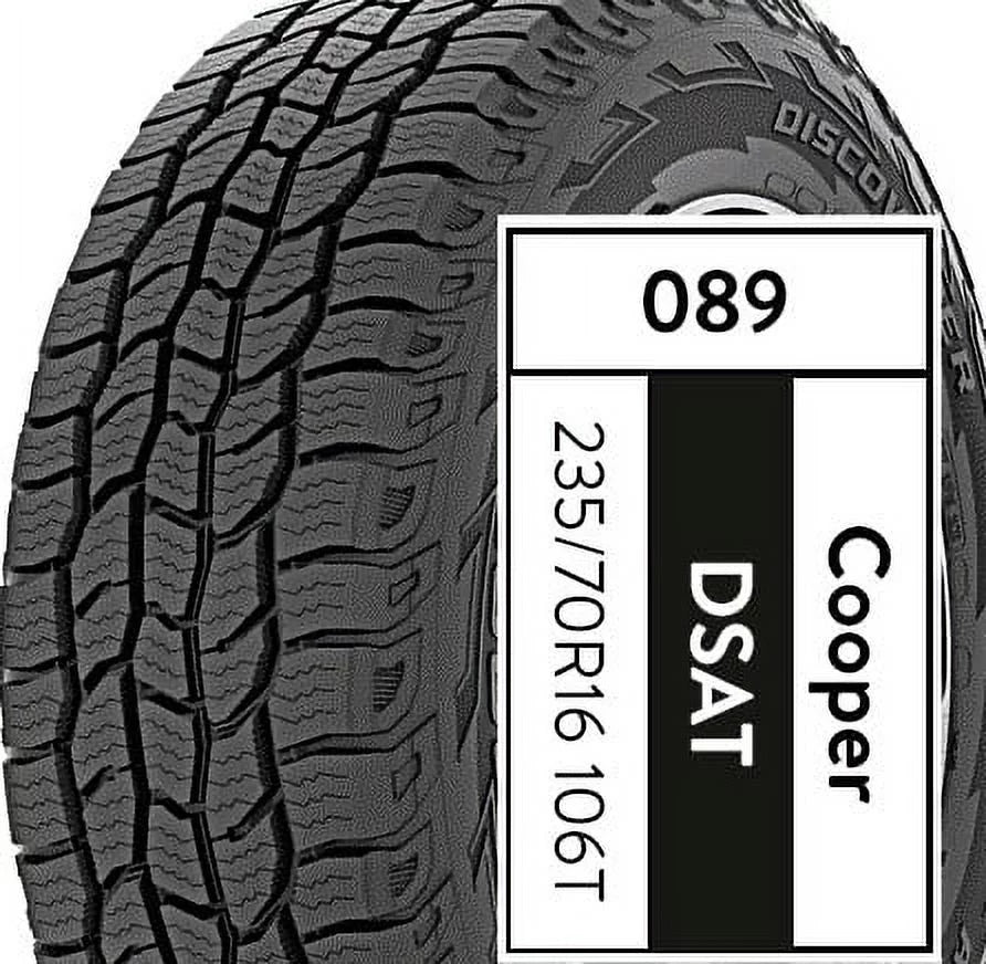 235/70R16 Cooper Discoverer All - Terrain 106T All - Terrain Tire - Gun Hill Tire House (WTW - WHOLESALE TIRES & WHEELS)
