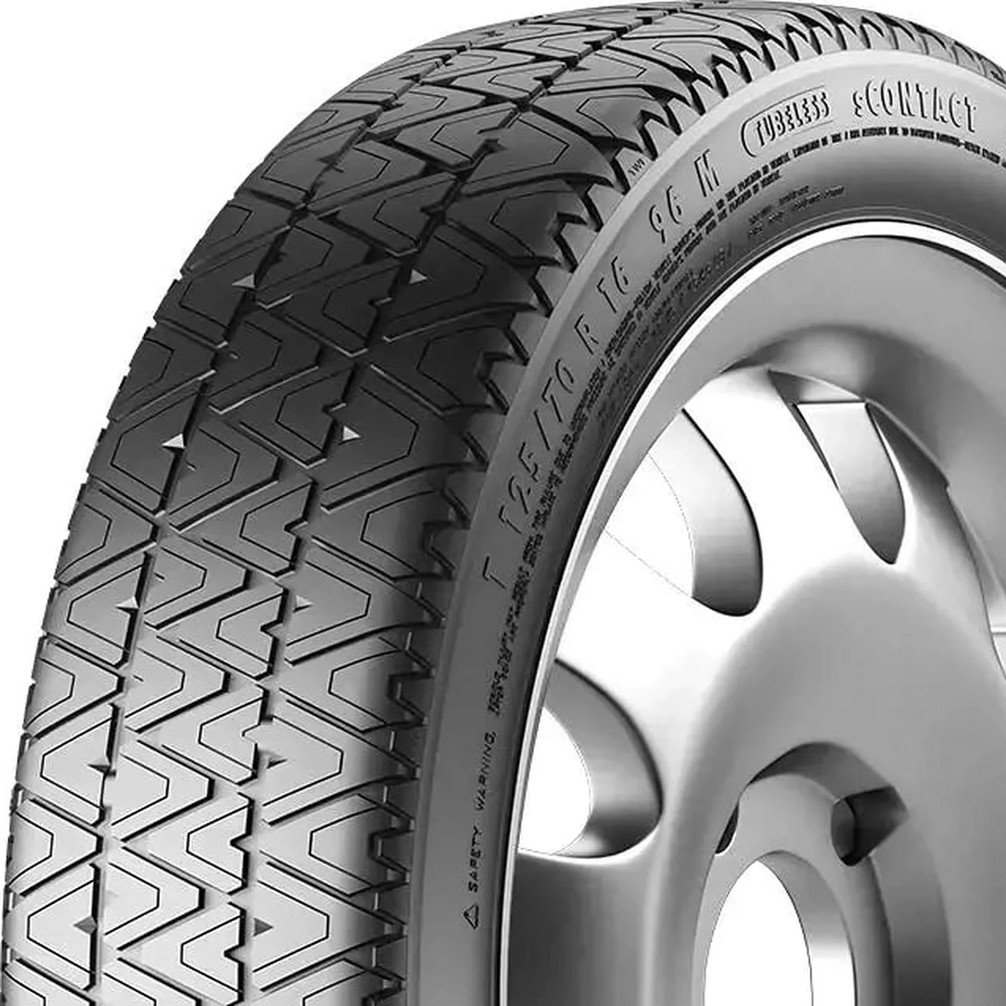 125/70R15 Continental Scontact 95M Temp Spare Tire - Gun Hill Tire House (WTW - WHOLESALE TIRES & WHEELS)