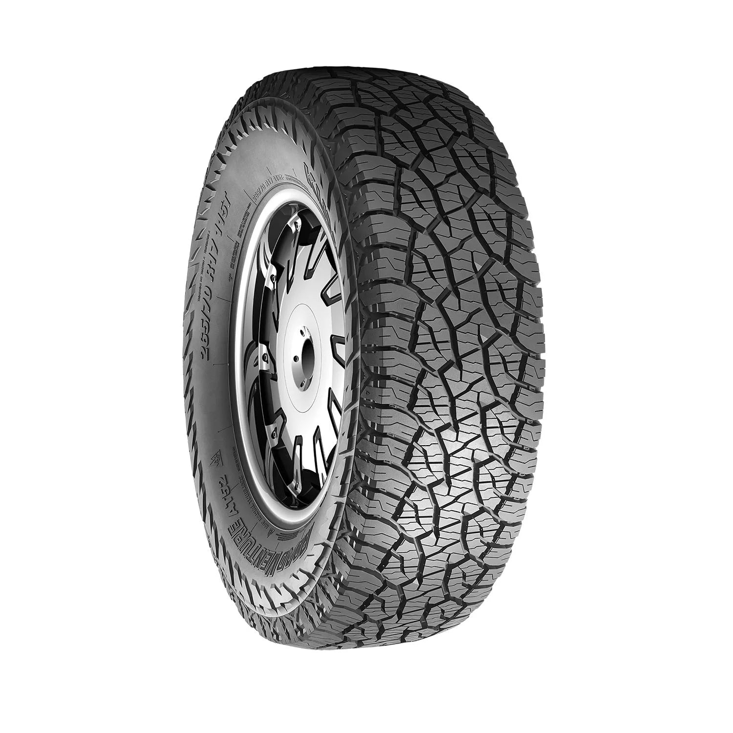 255/70R16 Kumho Road Venture AT52 111T BW All Season - Gun Hill Tire House (WTW - WHOLESALE TIRES & WHEELS)