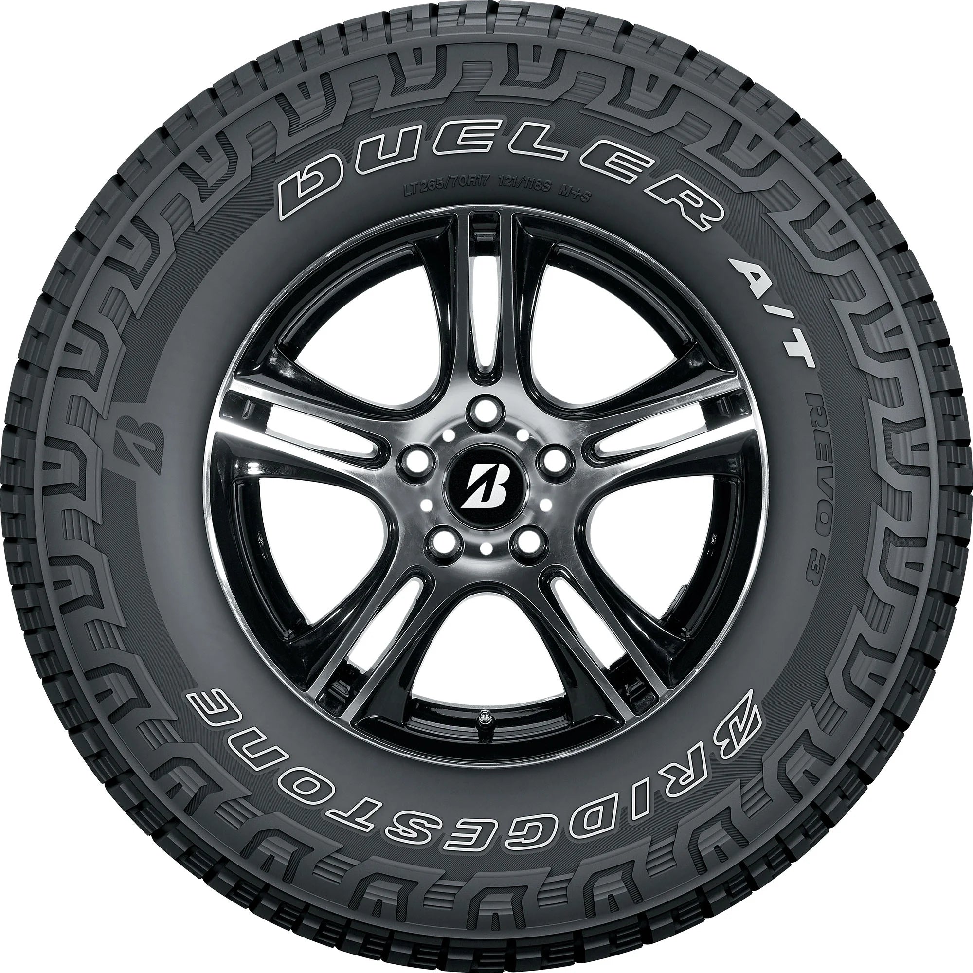 LT275/65R18 Bridgestone Dueler A/T Revo 3 All Terrain 123/120S E Light Truck Tire - Gun Hill Tire House (WTW - WHOLESALE TIRES & WHEELS)