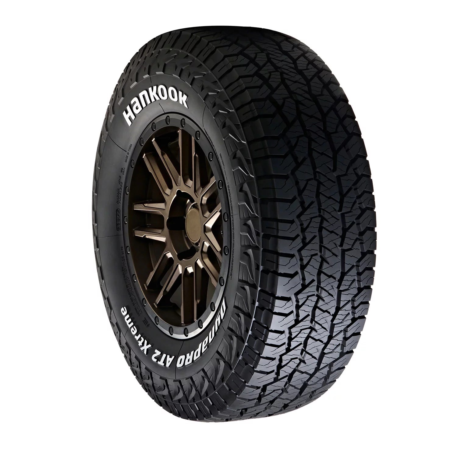 LT245/75R16/10 Hankook Dynapro AT2 Xtreme RF12 120/116S OWL All Terrain Tire - Gun Hill Tire House (WTW - WHOLESALE TIRES & WHEELS)