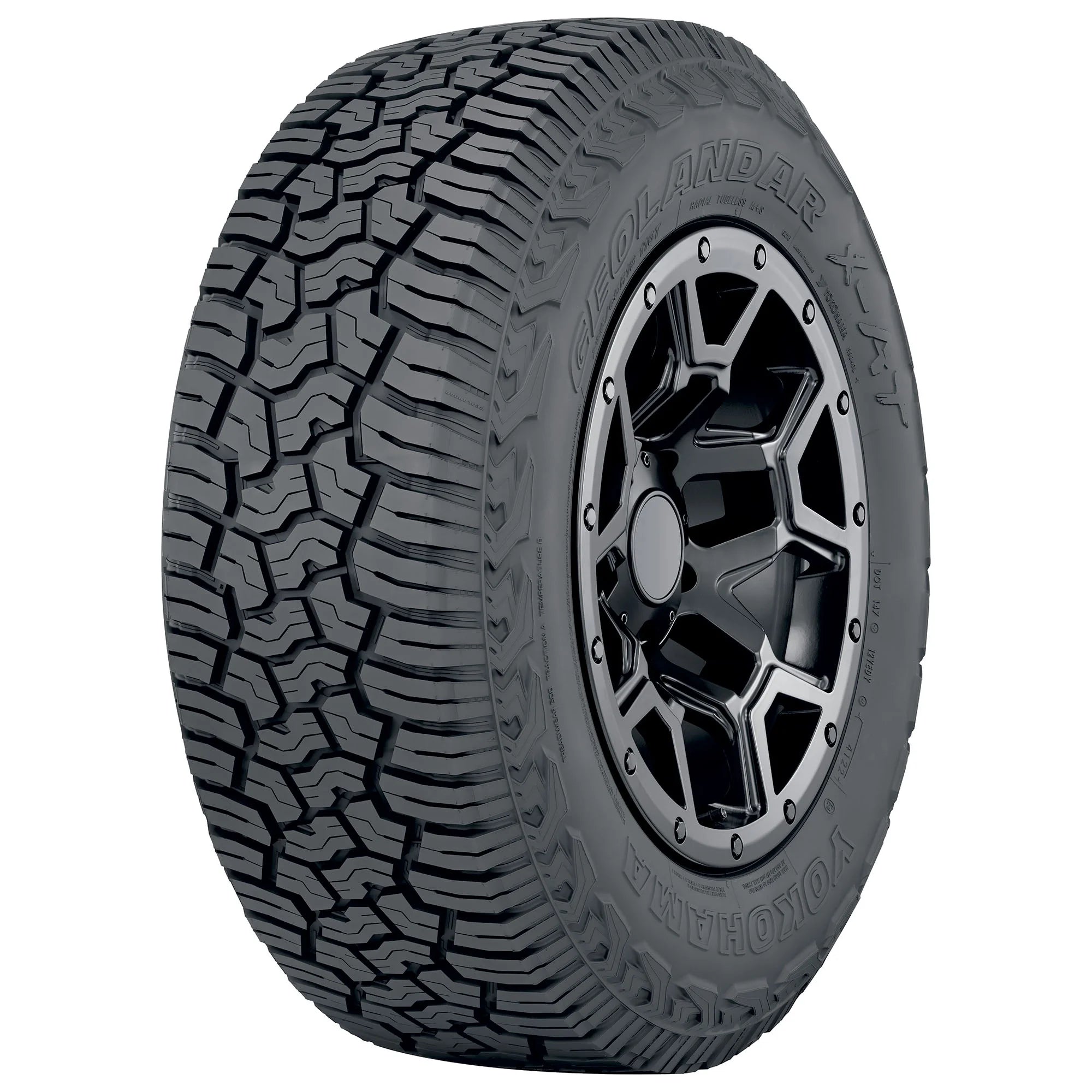 LT275/70R18 Yokohama Geolandar X - AT All Terrain 125/122Q E Light Truck Tire - Gun Hill Tire House (WTW - WHOLESALE TIRES & WHEELS)