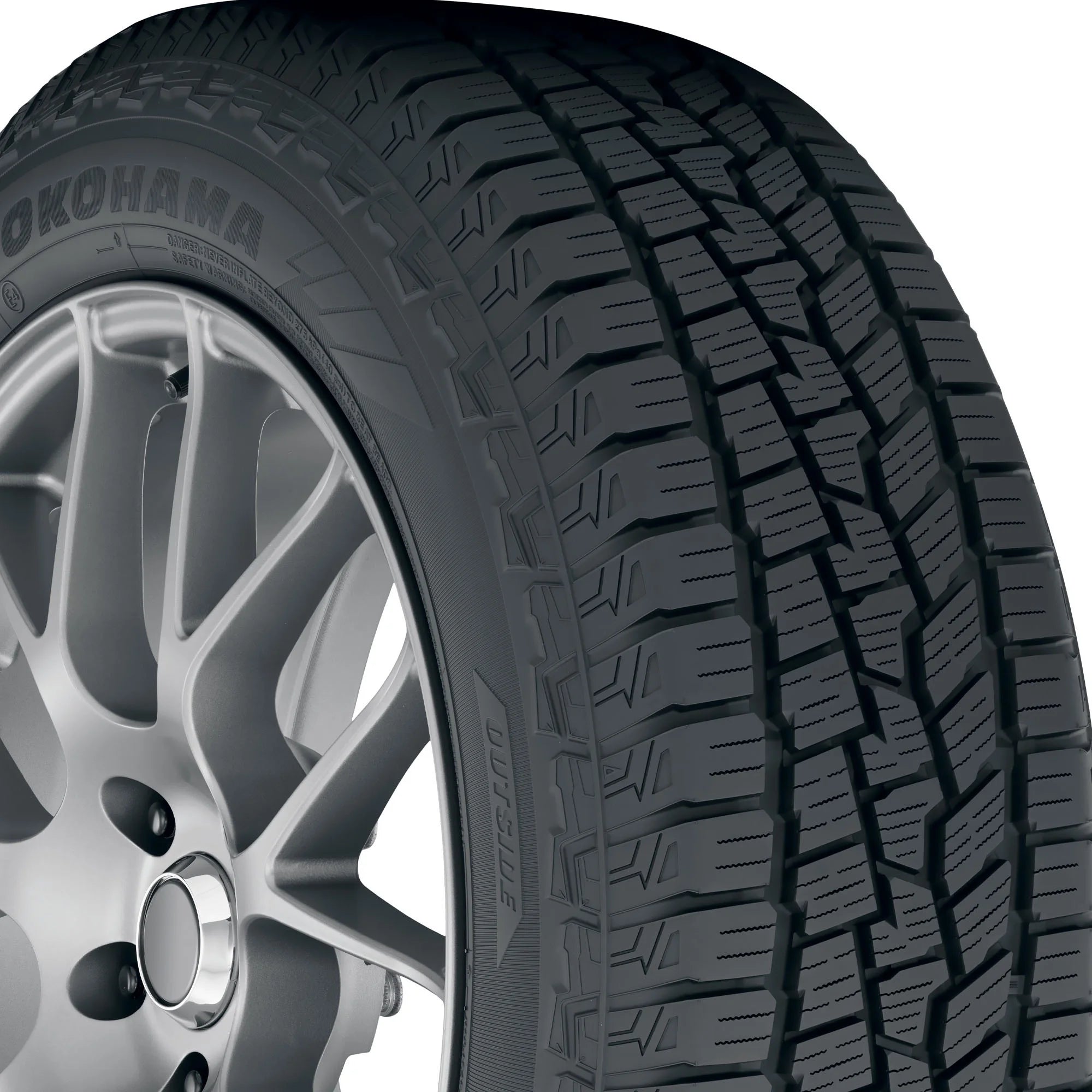 265/45R20 Yokohama Geolandar CV 4S 108V BW All Weather Tire - Gun Hill Tire House (WTW - WHOLESALE TIRES & WHEELS)