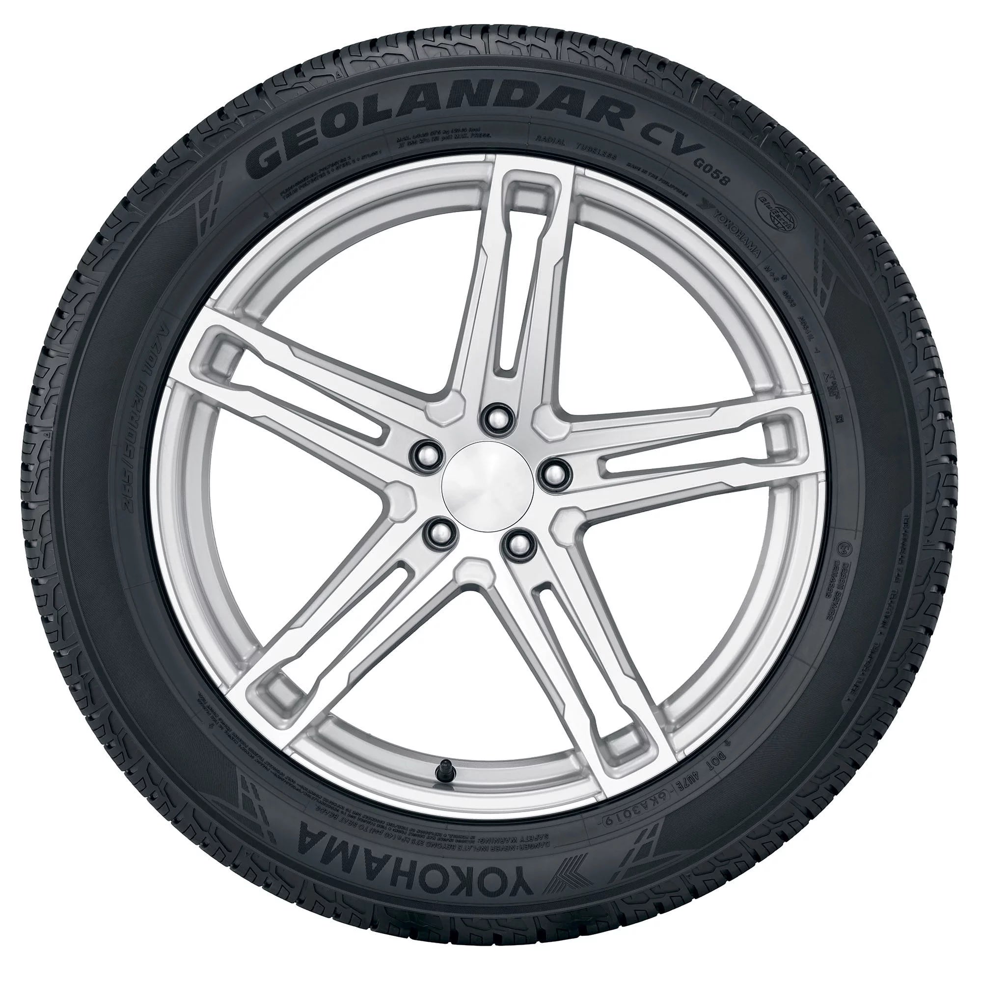 215/65R16 Yokohama Geolandar CV G058 All Season 98H Suv/Crossover Tire - Gun Hill Tire House (WTW - WHOLESALE TIRES & WHEELS)