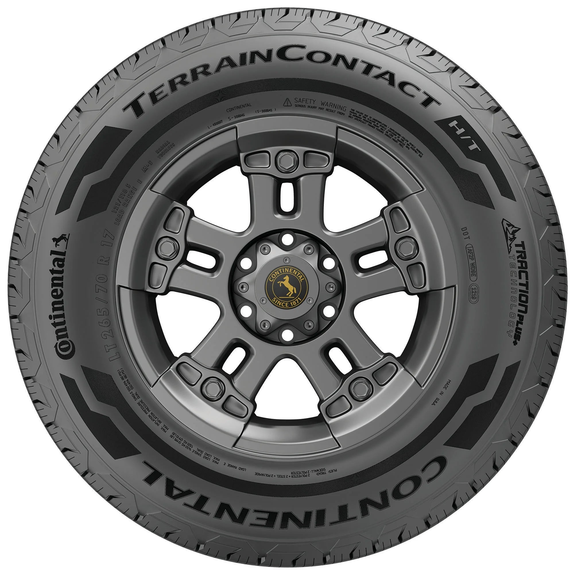 275/65R18 Continental Terraincontact H/T All Season 116T Light Truck Tire - Gun Hill Tire House (WTW - WHOLESALE TIRES & WHEELS)