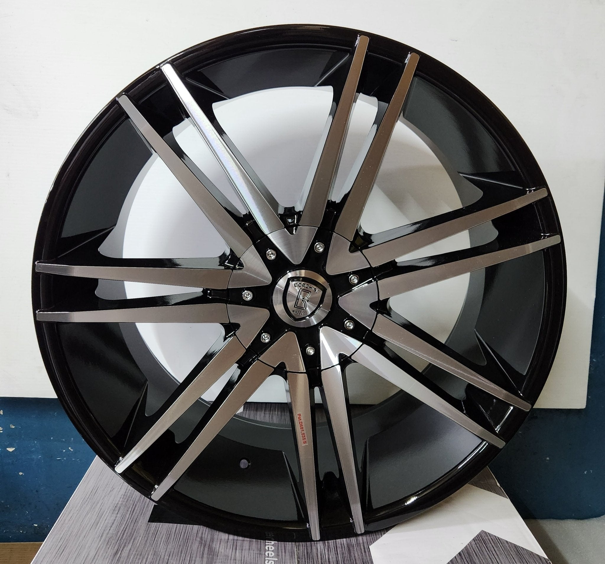 BORGHINI WHEELS B20 - M 22X9.5 6X114.3 - 6X139.7 B+M - Gun Hill Tire House (WTW - WHOLESALE TIRES & WHEELS)
