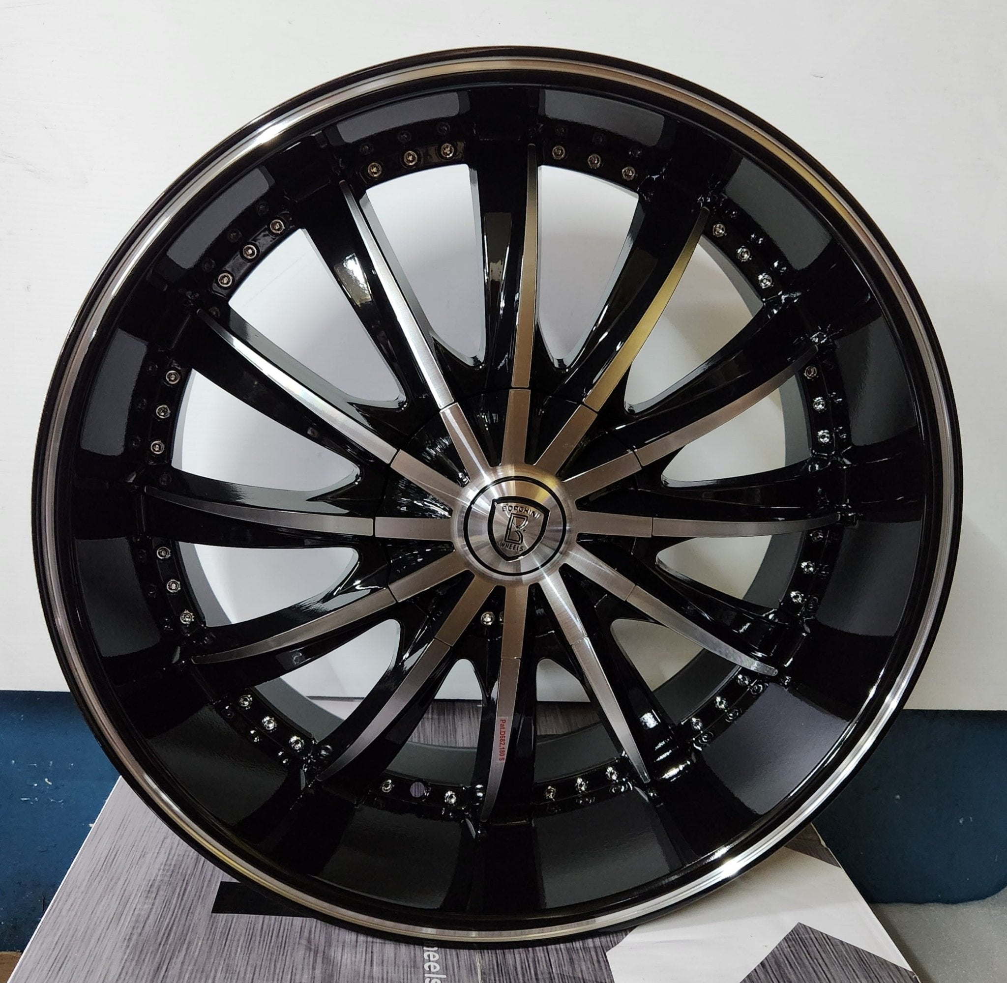 BORGHINI WHEEL B19 - M 22X9.5 6X127 - 6X139.7 - Gun Hill Tire House (WTW - WHOLESALE TIRES & WHEELS)