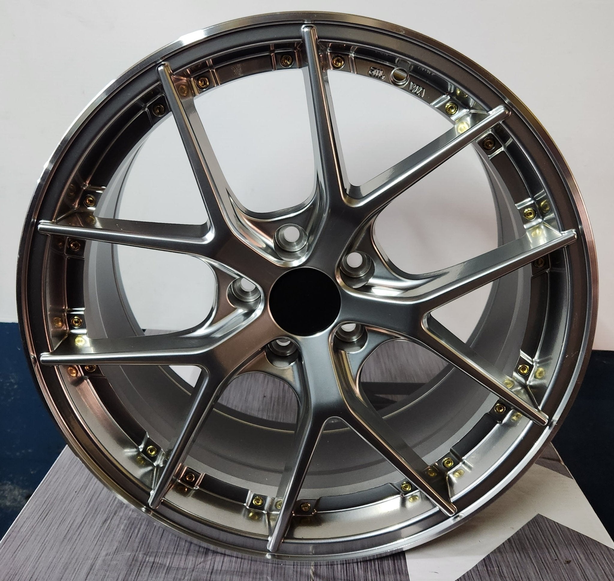 8811 WHEELS 18X8. 5X112 HYPER SILVER MACHINED LIP - Gun Hill Tire House (WTW - WHOLESALE TIRES & WHEELS)