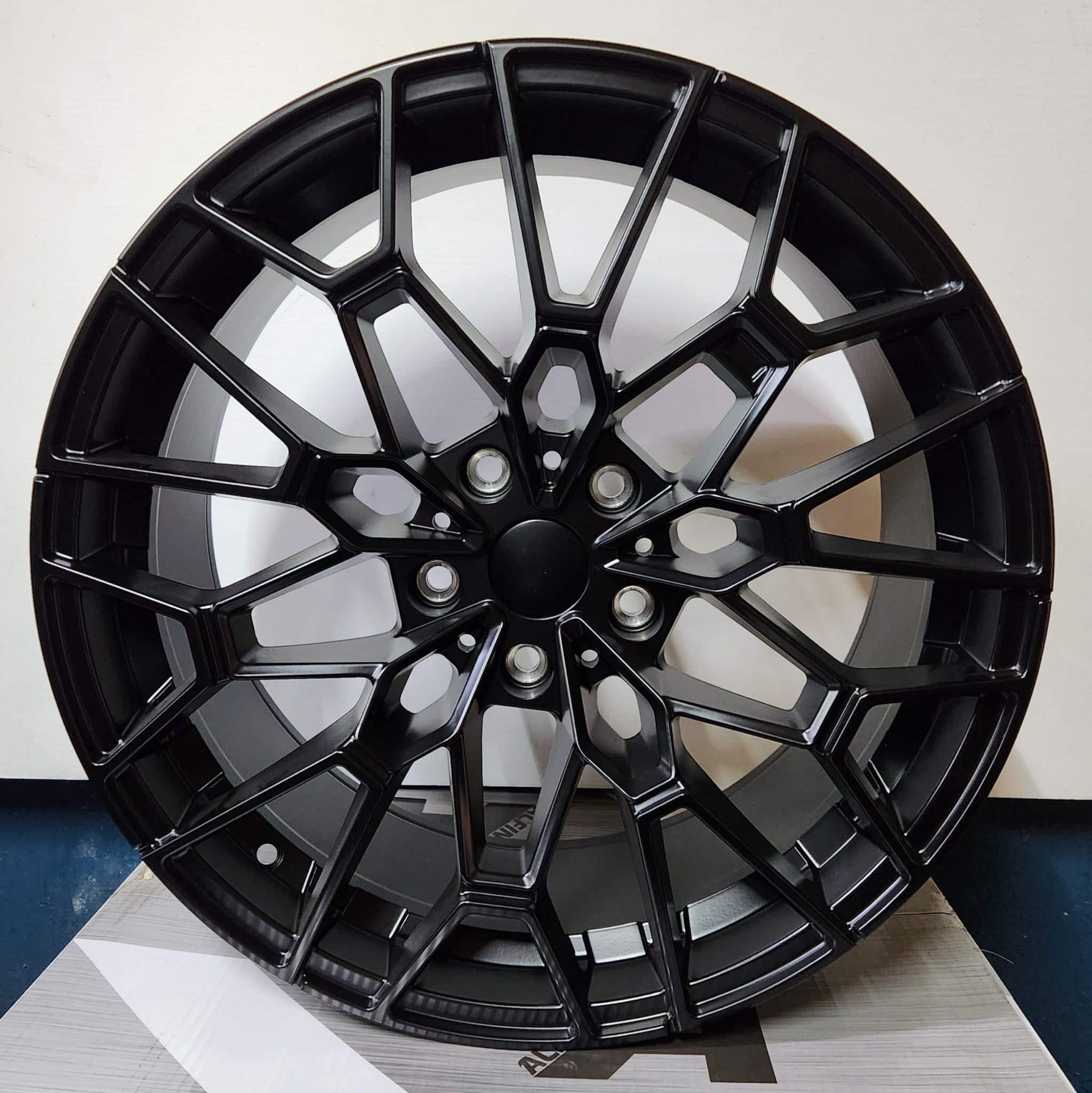 7108 19X9.0 5X120 SATIN BLACK - Gun Hill Tire House (WTW - WHOLESALE TIRES & WHEELS)