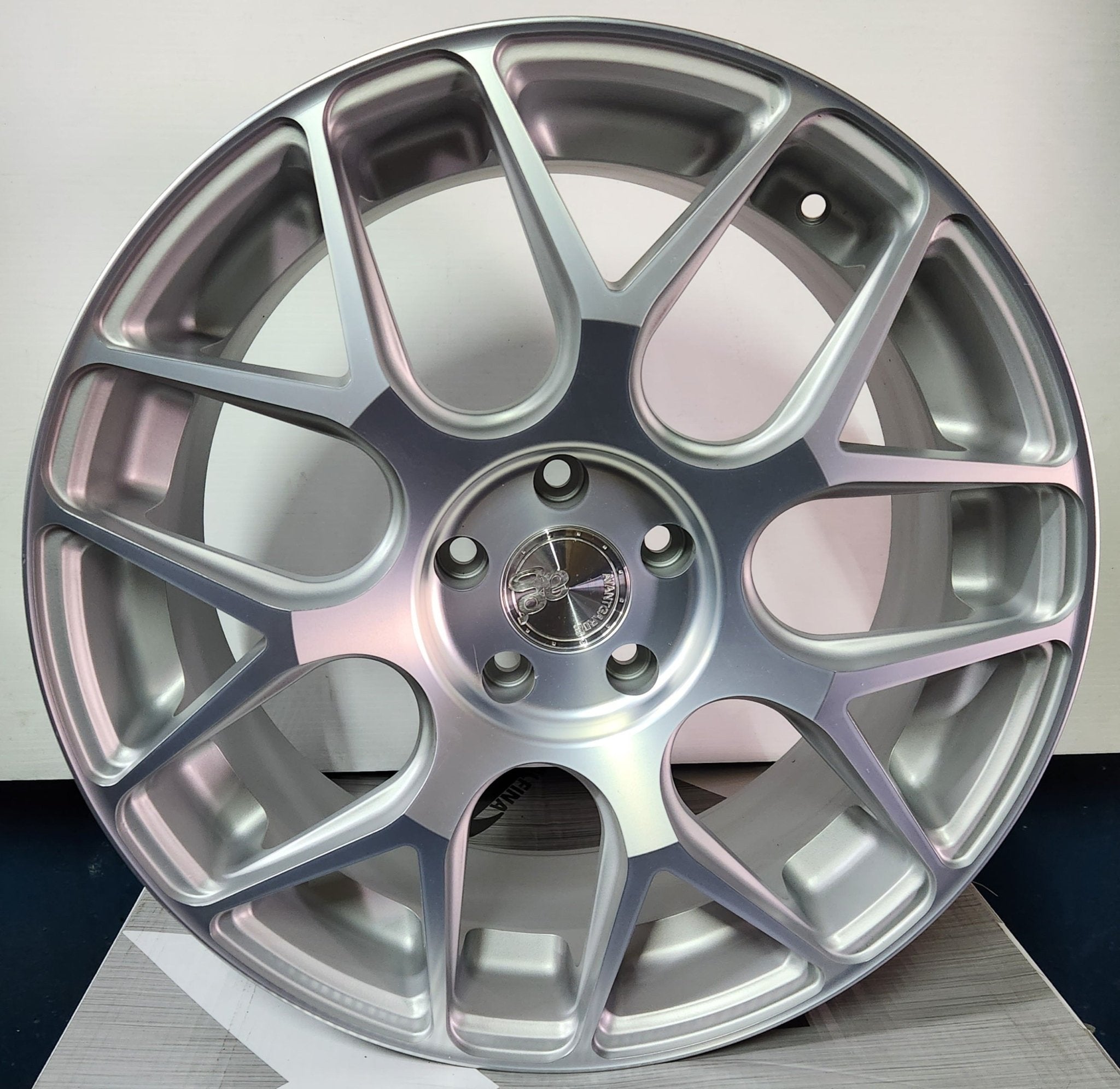 AVANT GARDE M590 19X8.5 5X14.3 SILVER MACHINED FACE - Gun Hill Tire House (WTW - WHOLESALE TIRES & WHEELS)