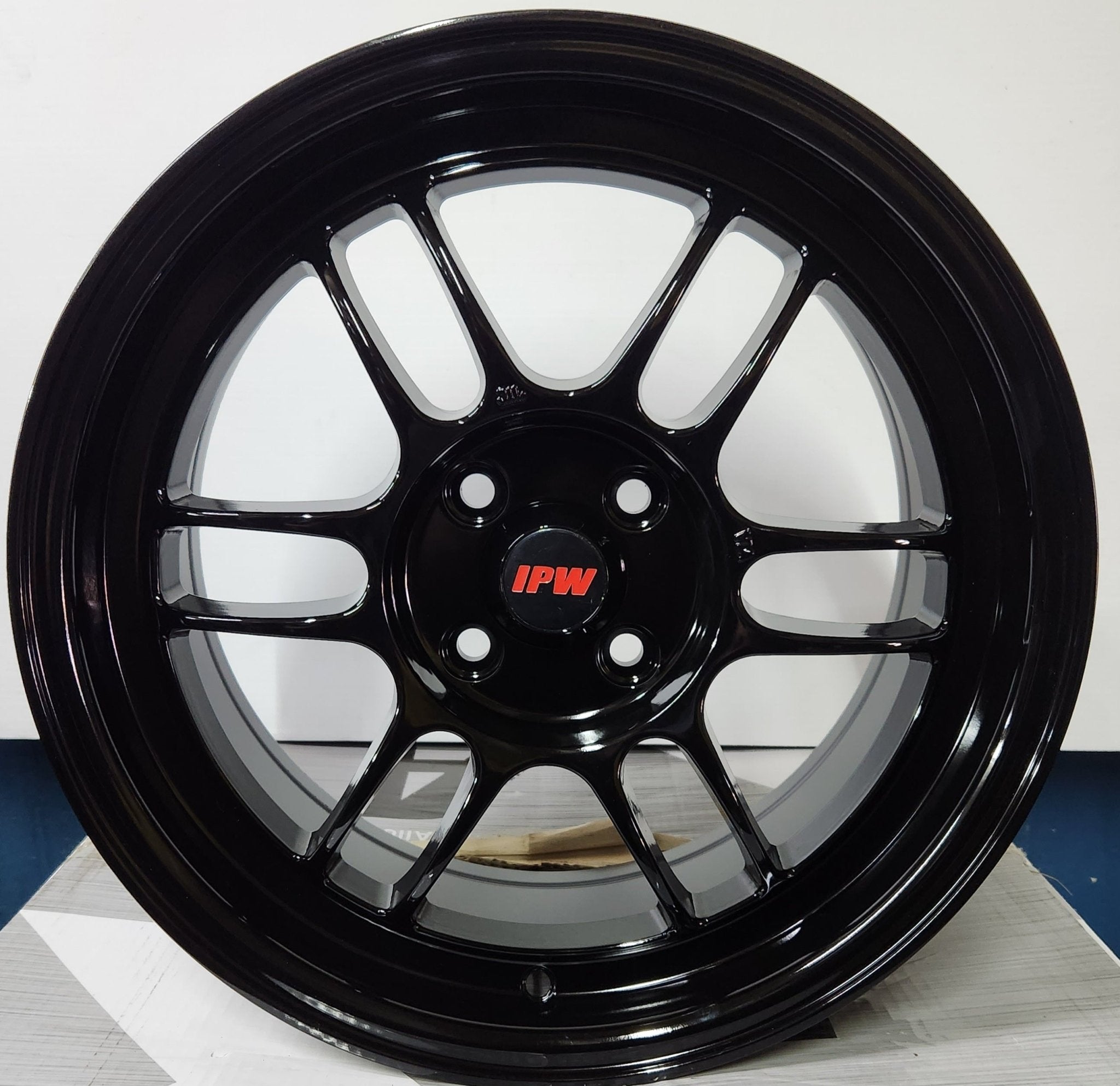 W509 XH621 16X7.0 4X100 GLOSS BLACK - Gun Hill Tire House (WTW - WHOLESALE TIRES & WHEELS)