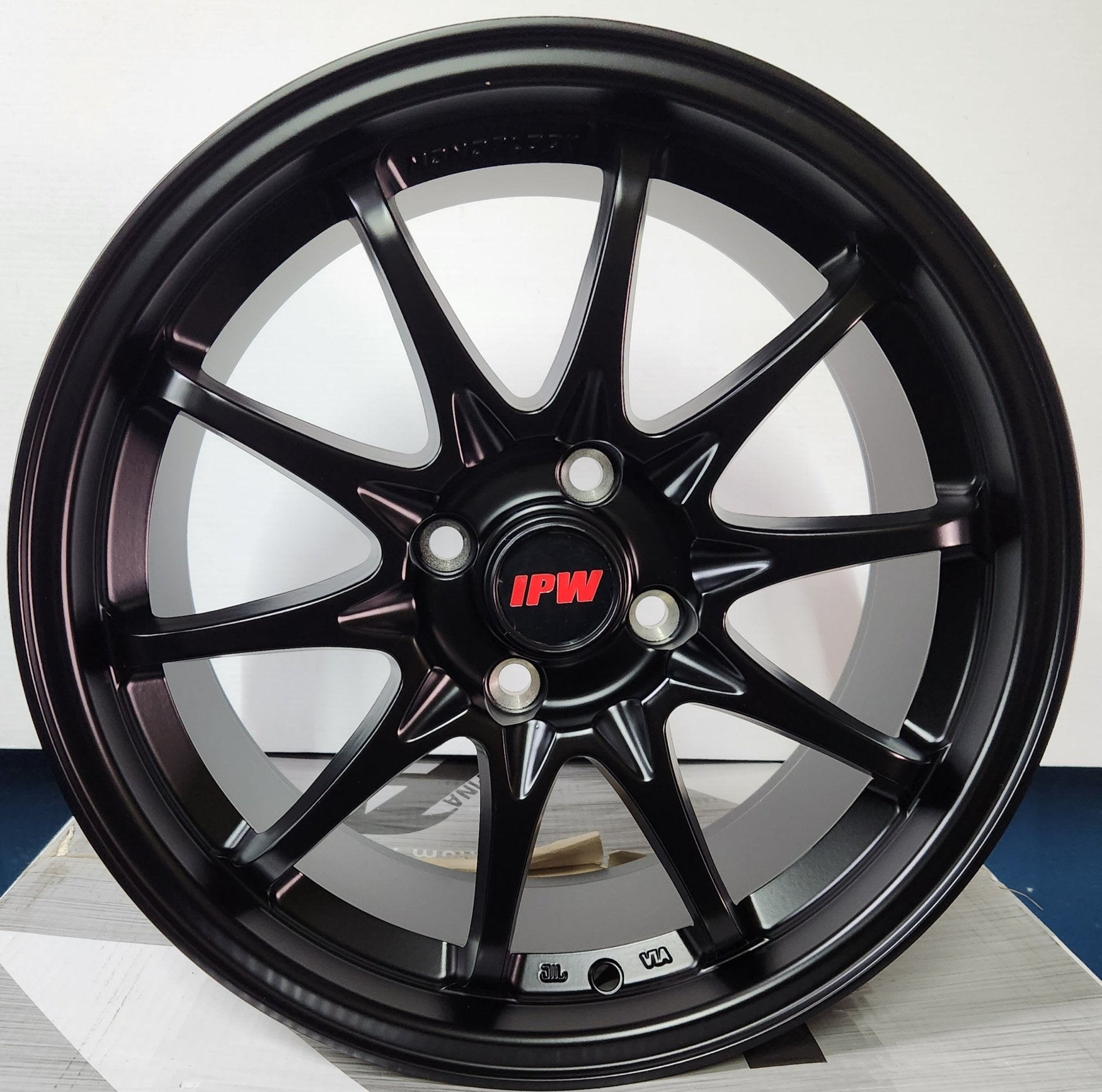 W506 XH1411 16X7.0 4X100 SATIN BLACK - Gun Hill Tire House (WTW - WHOLESALE TIRES & WHEELS)