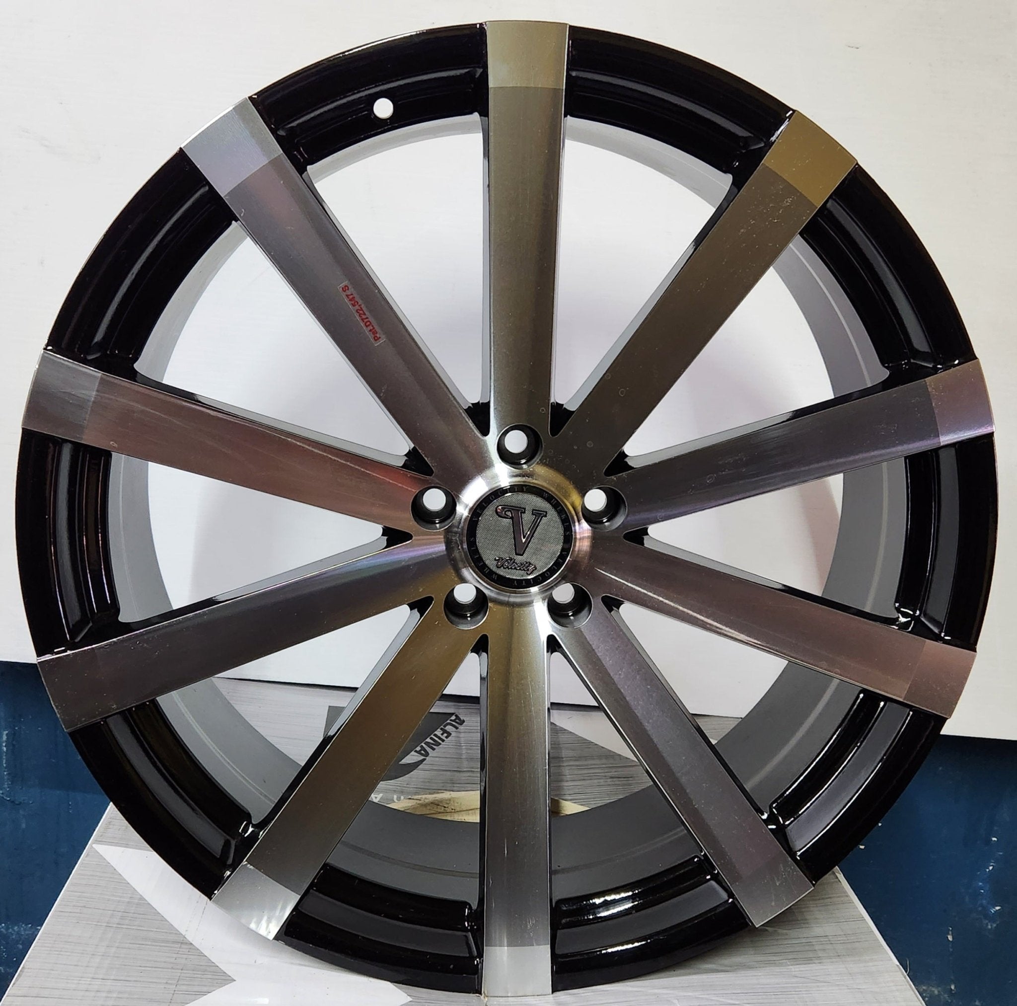 Velocity VW12A WHEELS 22x8 5X114.3 b+m - Gun Hill Tire House (WTW - WHOLESALE TIRES & WHEELS)