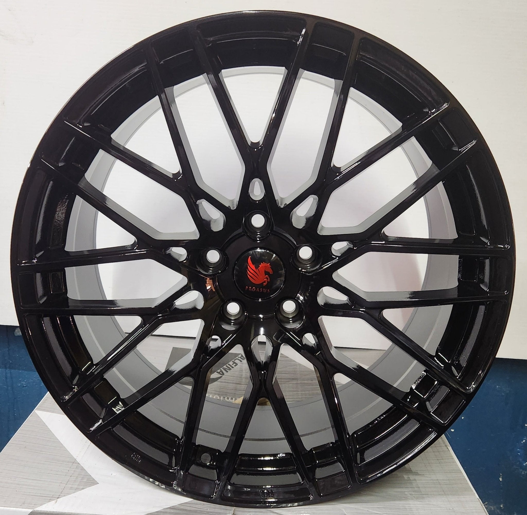 AF06 19x9.5 5x4.5 PIANO BLACK - Gun Hill Tire House (WTW - WHOLESALE TIRES & WHEELS)