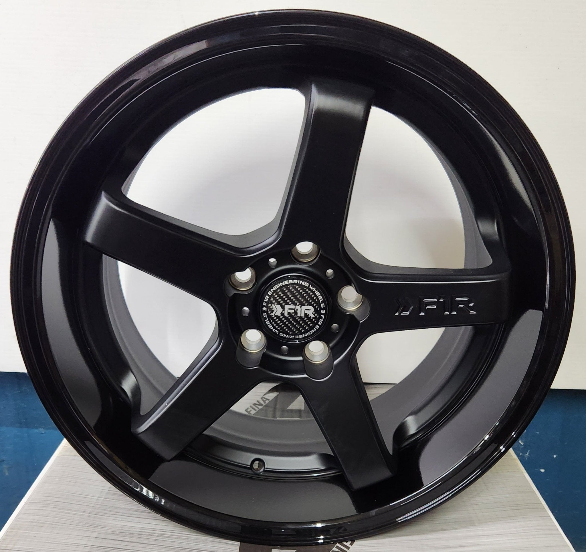 F1R FC5 18X8.5 5X114.3 MATTE BLACK - Gun Hill Tire House (WTW - WHOLESALE TIRES & WHEELS)