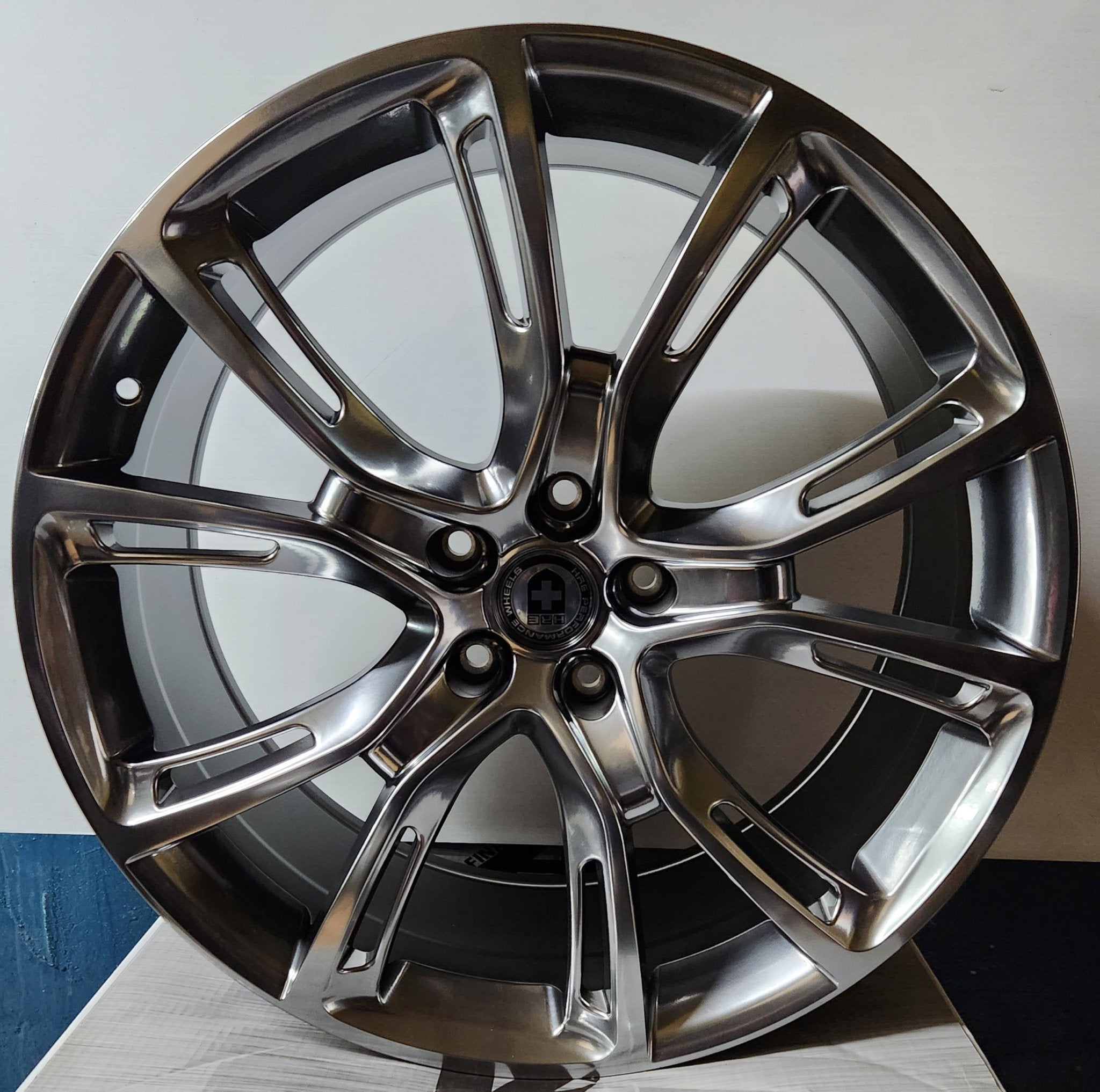 OE SPYDER MONKEY 22x9.5 5x127 HYPER BLACK - Gun Hill Tire House (WTW - WHOLESALE TIRES & WHEELS)